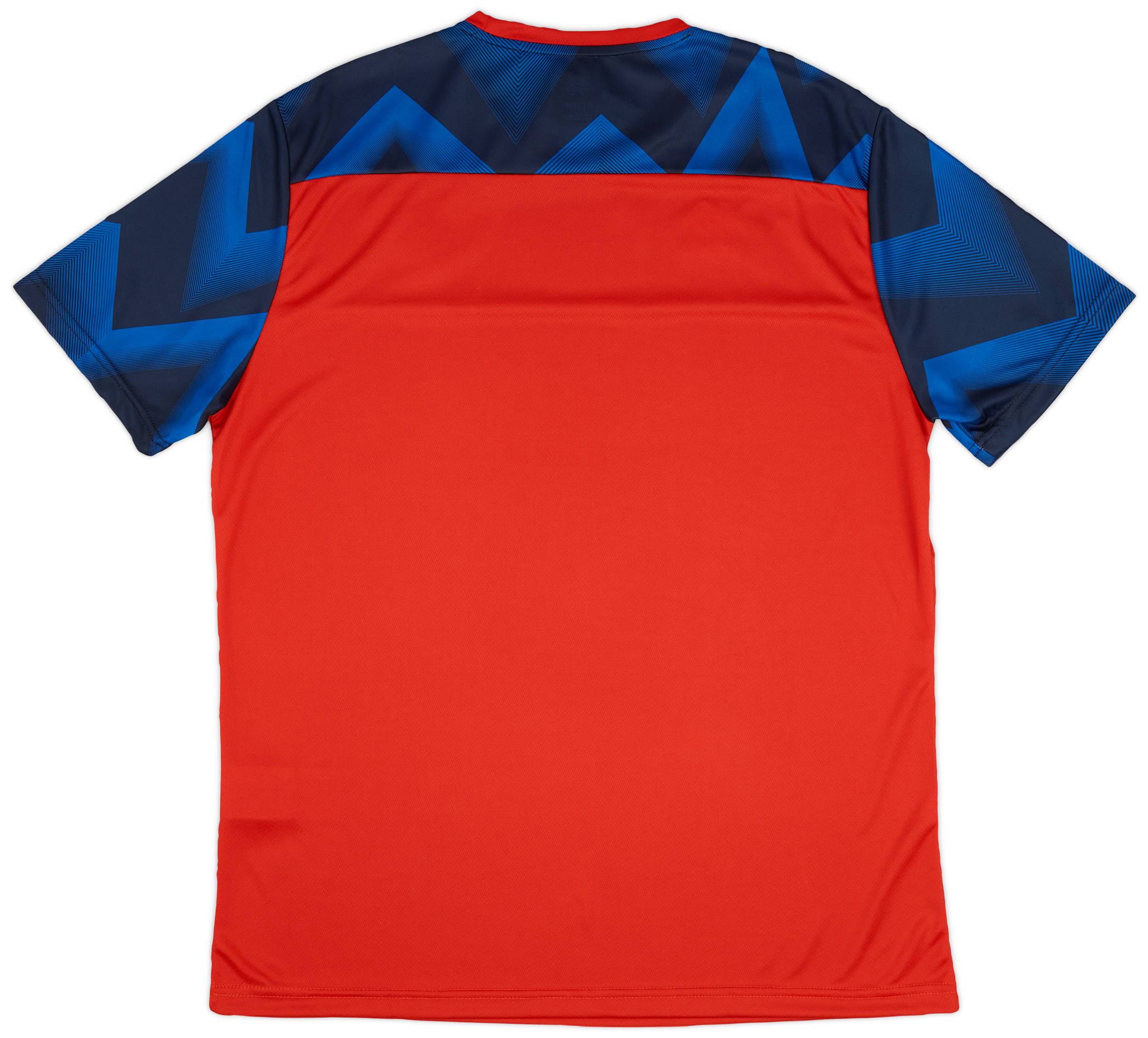 errea　エレア　レンジャーズFC　トレーニングウェア　Tシャツ　XL errea エレア レンジャーズFC トレーニングウェア Tシャツ XL
