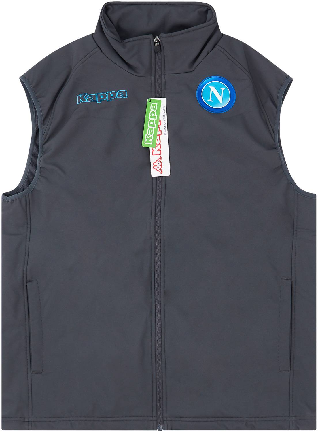 2017-18 Napoli Kappa Vest/Gilet (XL)