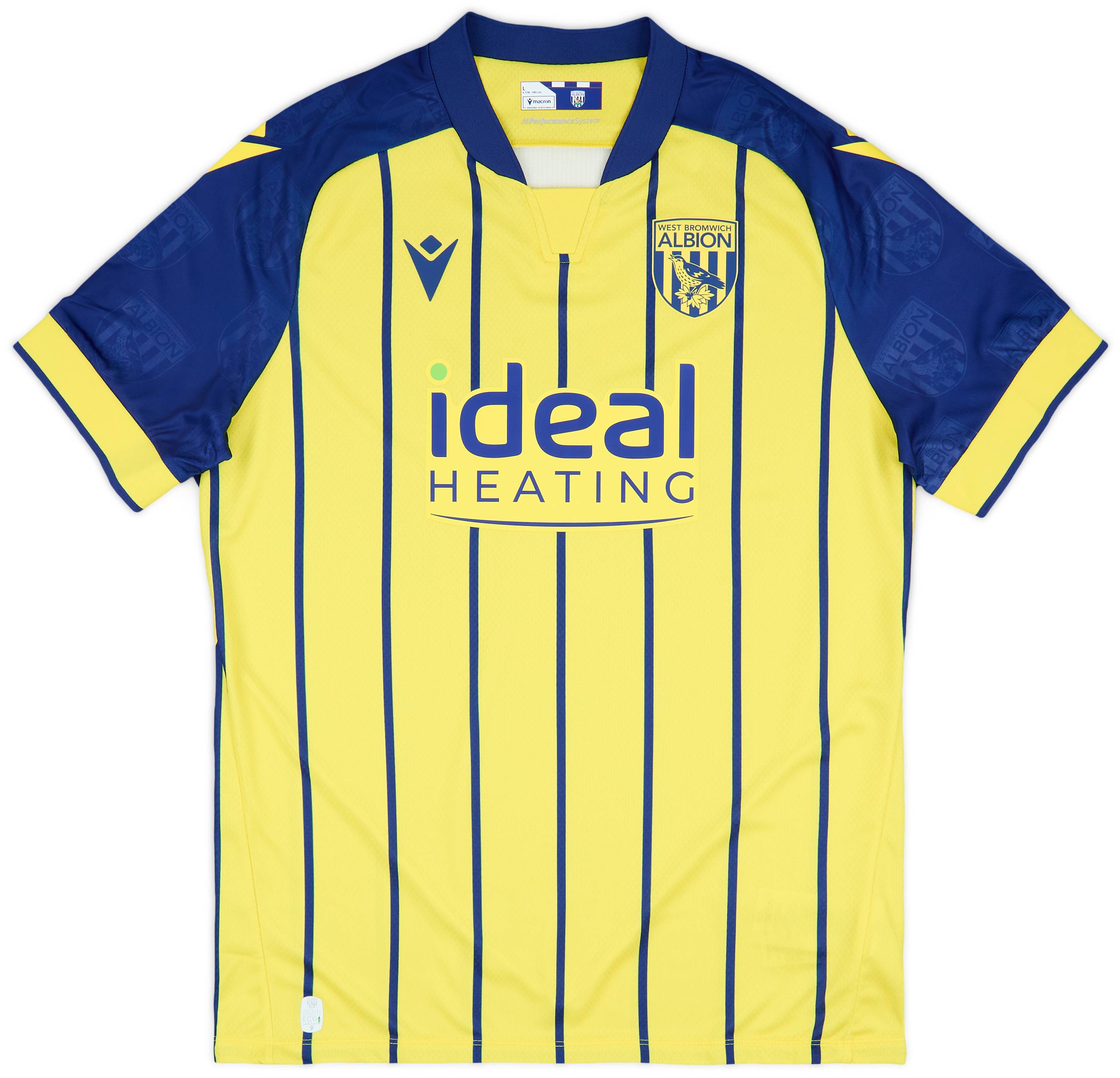 Championship West Brom Away Kit West Bromwich Albion 25/26 Macron