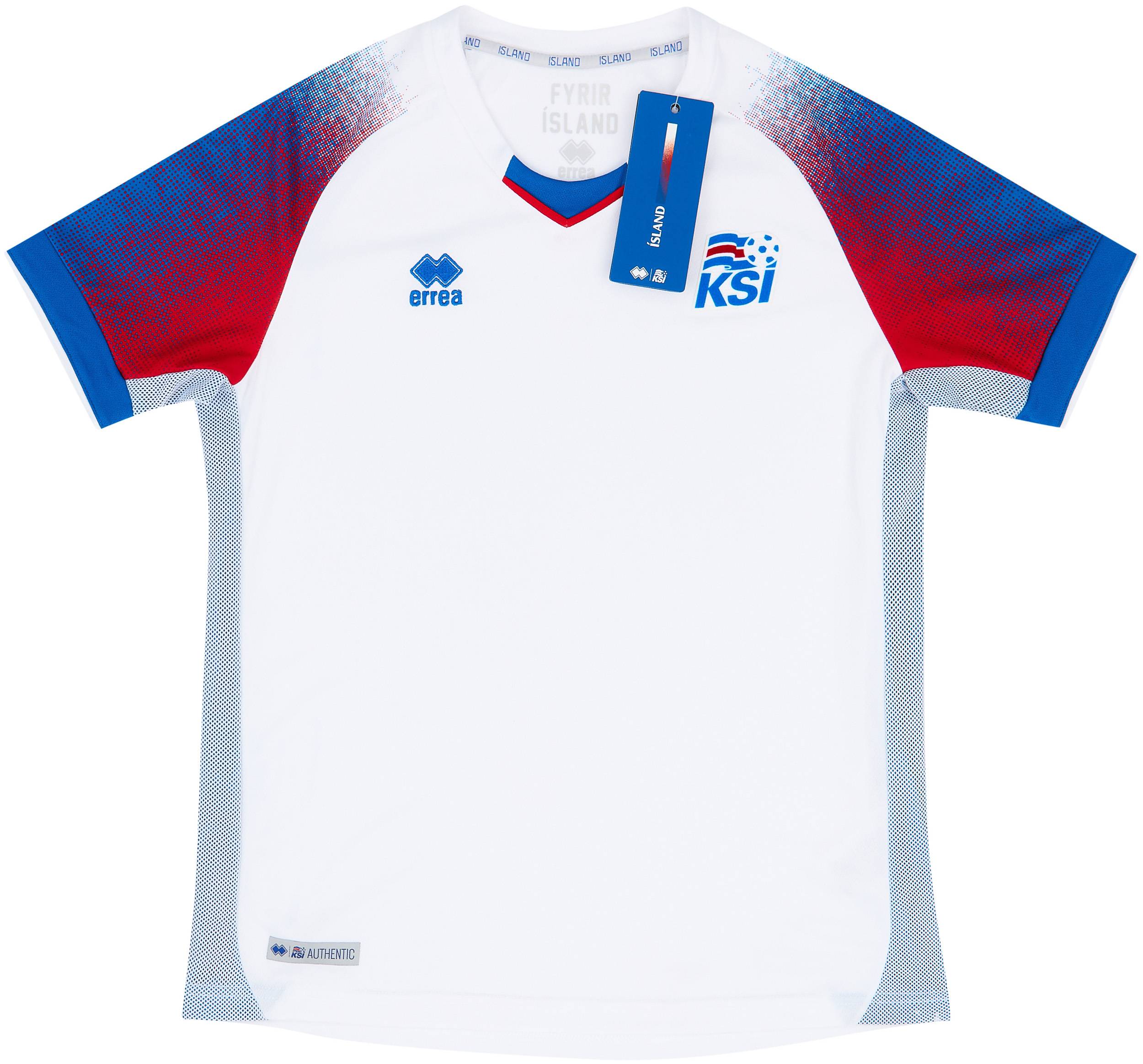 2018-19 Iceland Away Shirt (XXS.Kids)