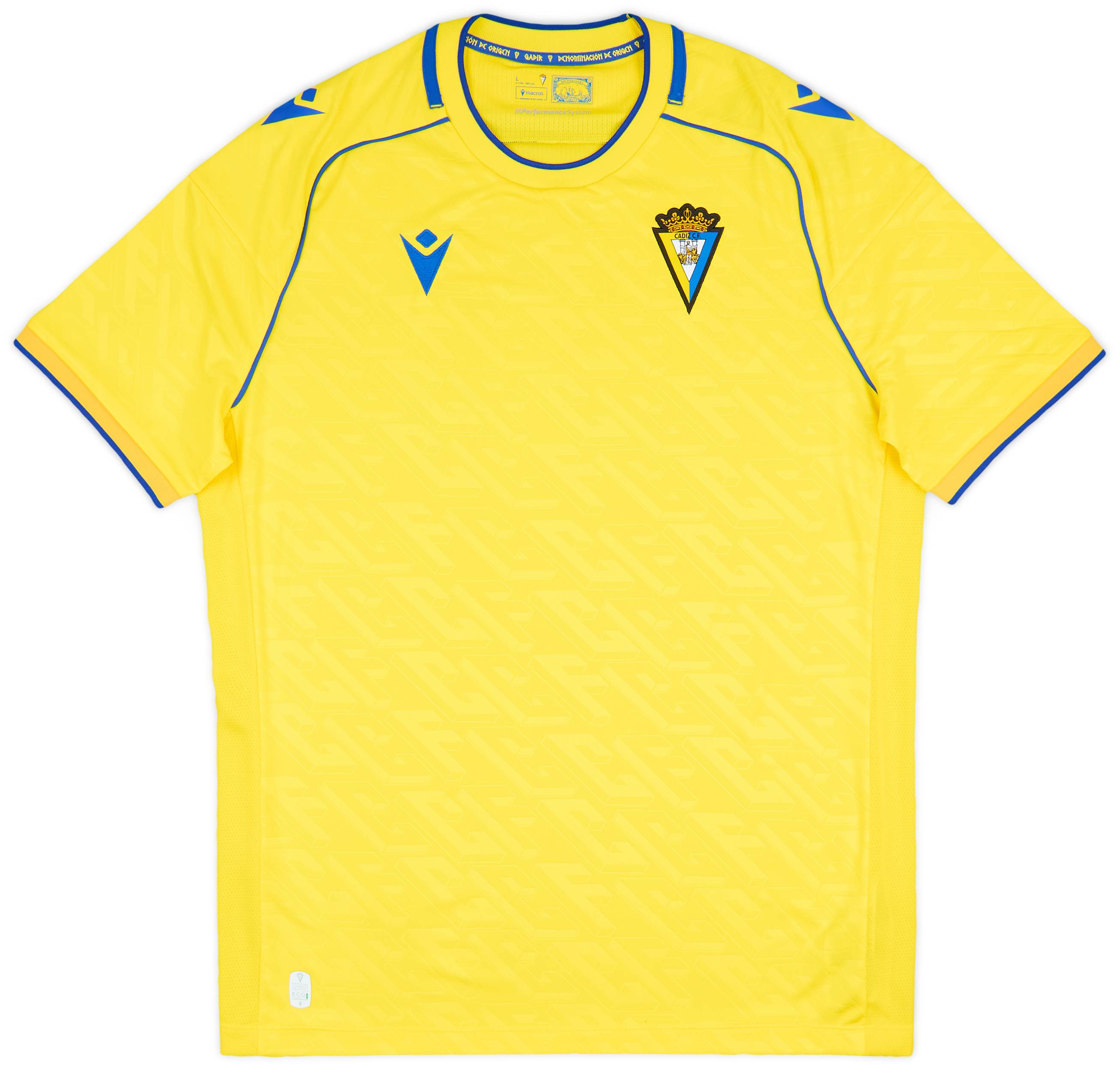 KELME カディスCF Cádiz CF サッカー ユニフォーム 黄色 Cadiz CF Home Jersey 2023-24 - SOCCALORD