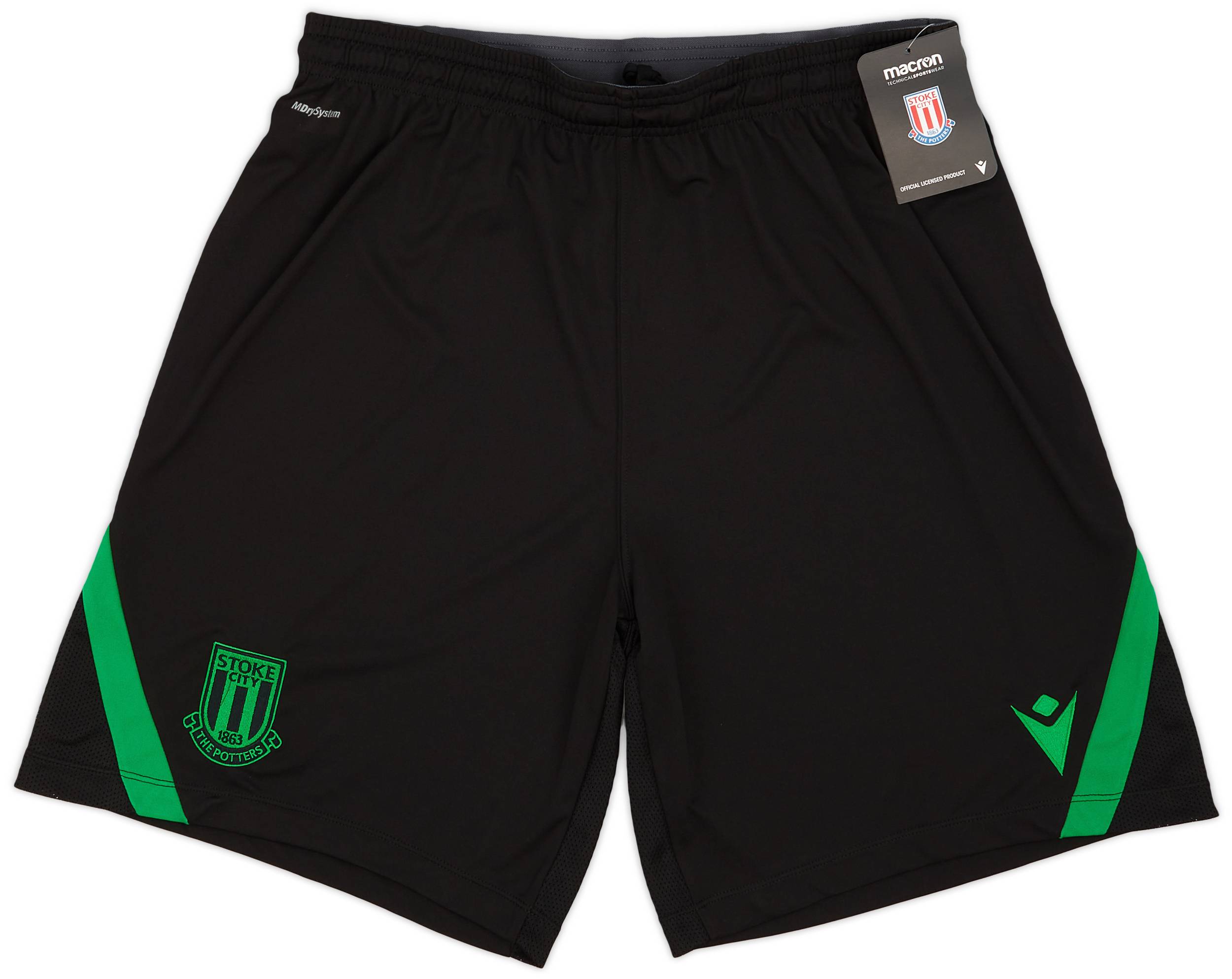 2021-22 Stoke City Macron Training Shorts