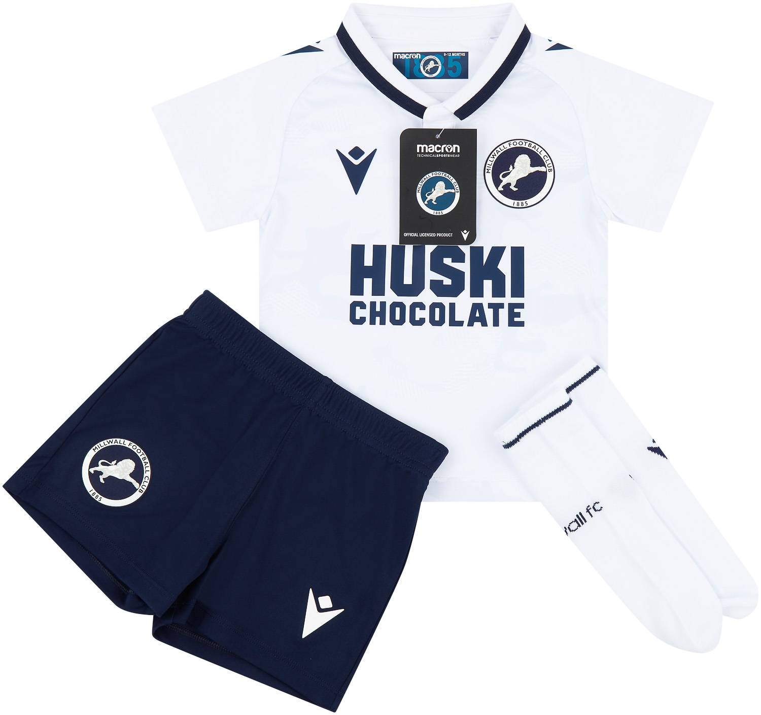 2021-22 Millwall Away Full Kit (BABY)