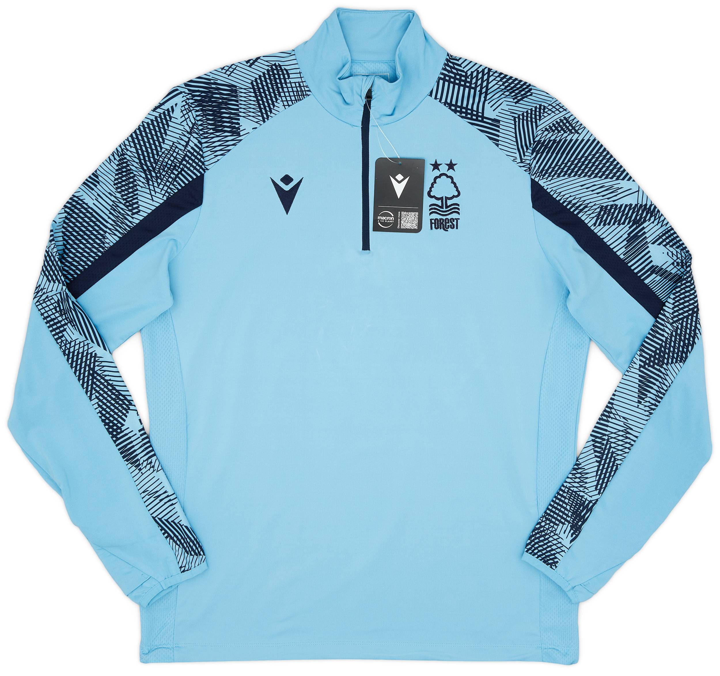 2022-23 Nottingham Forest Macron 1/4 Zip Training Top