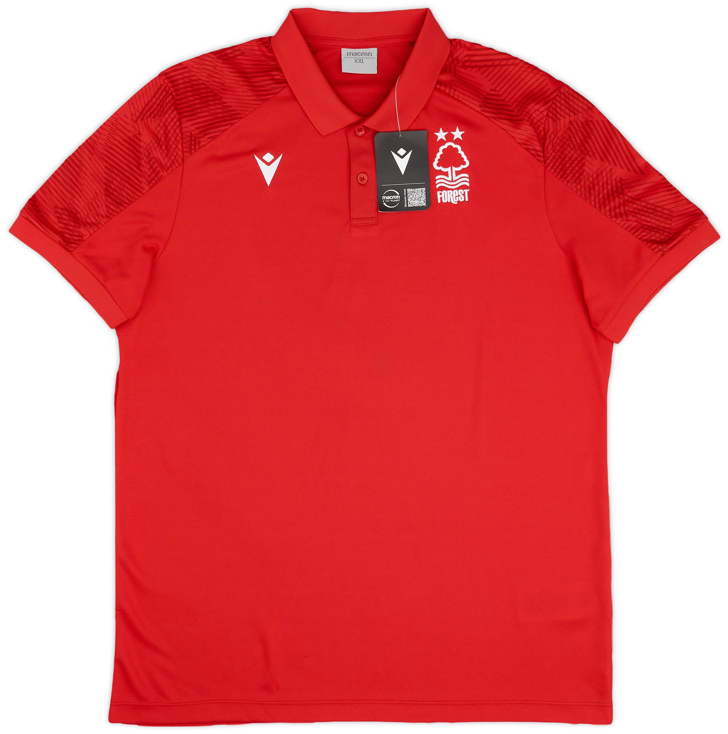 2022-23 Nottingham Forest Macron Polo T-Shirt (S)