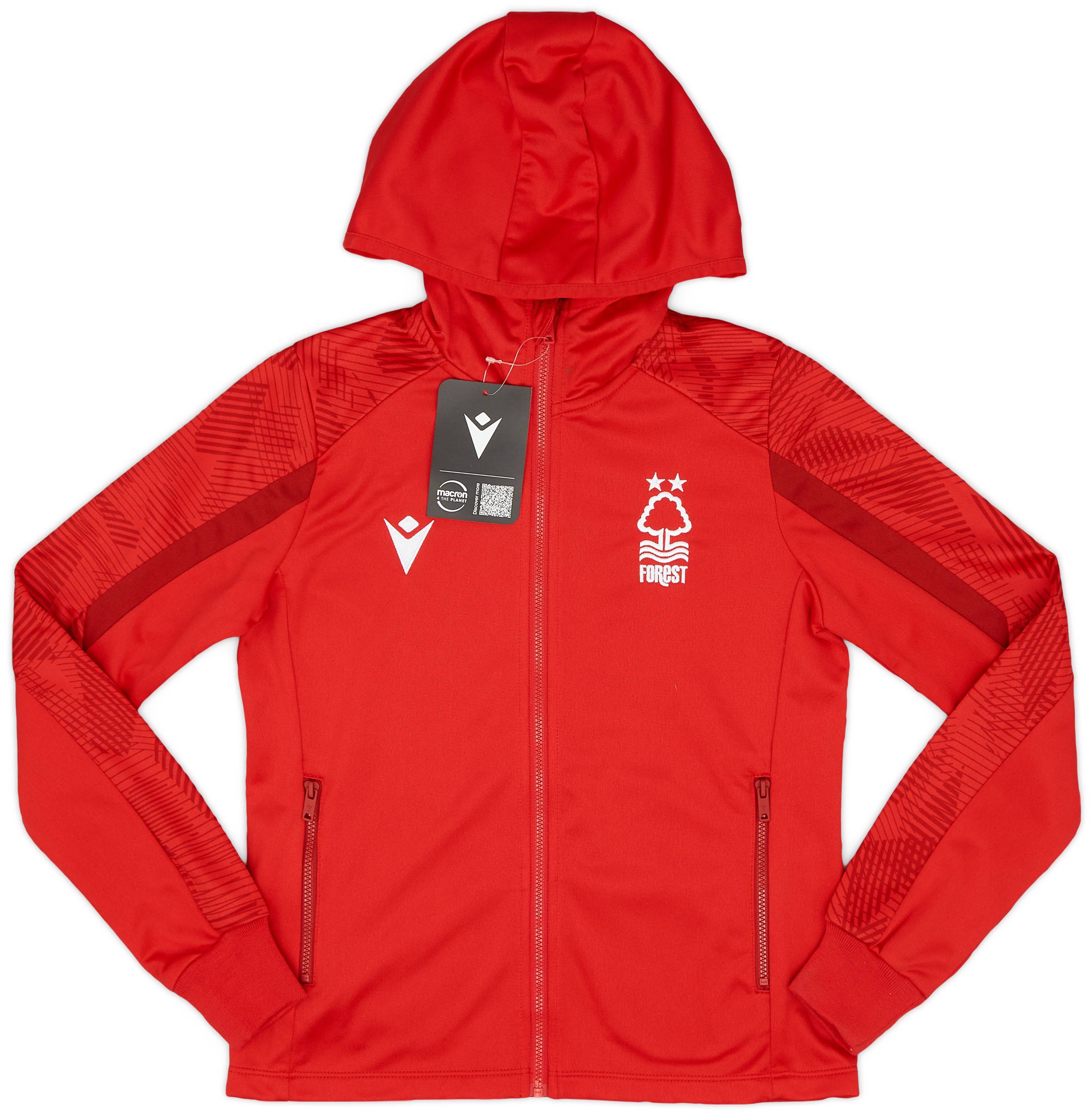 2022-23 Nottingham Forest Macron Hooded Jacket (Womens XXS)