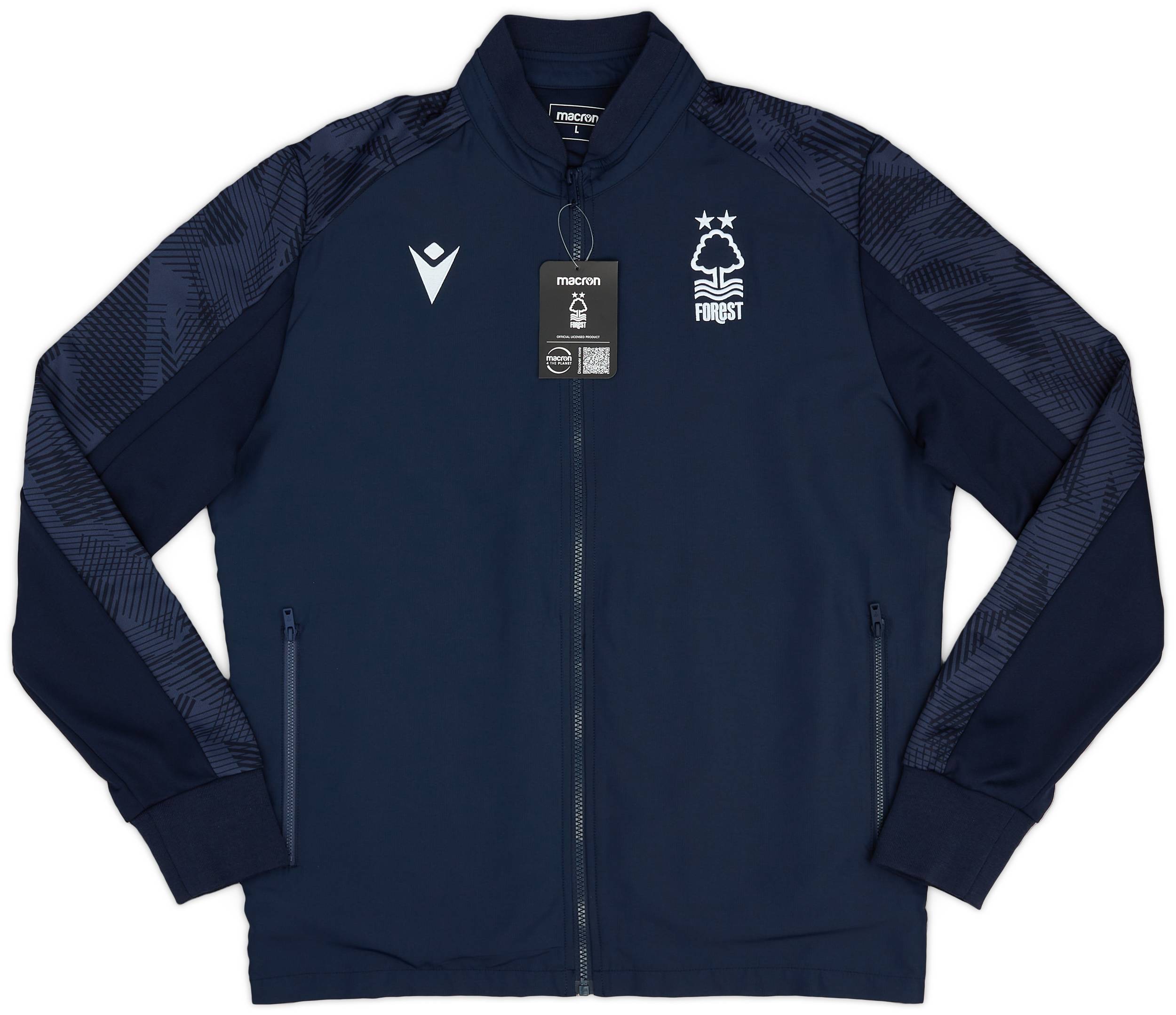 2022-23 Nottingham Forest Macron Track Jacket (L)