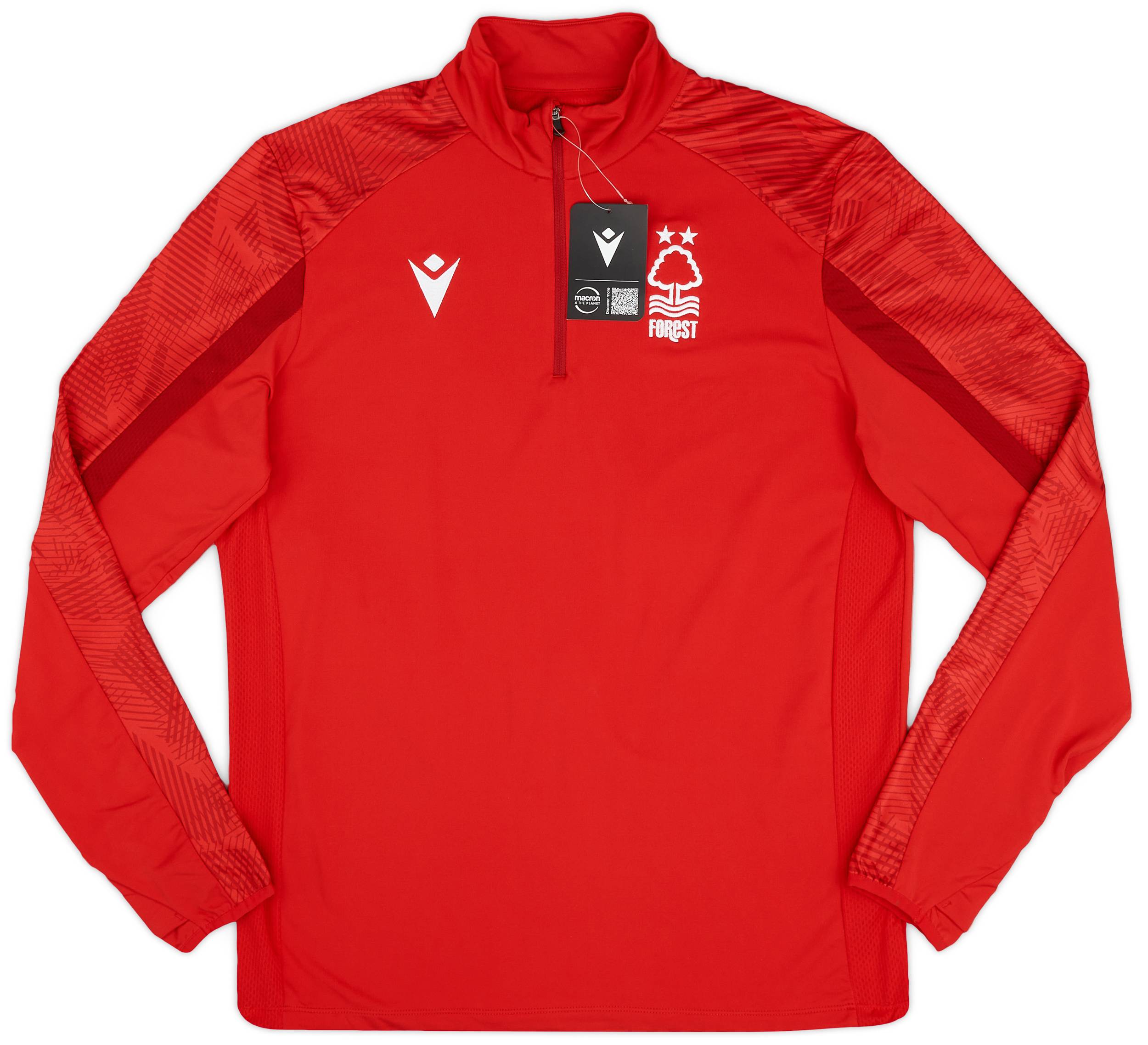 2022-23 Nottingham Forest Macron 1/4 Zip Training Top (4XL)