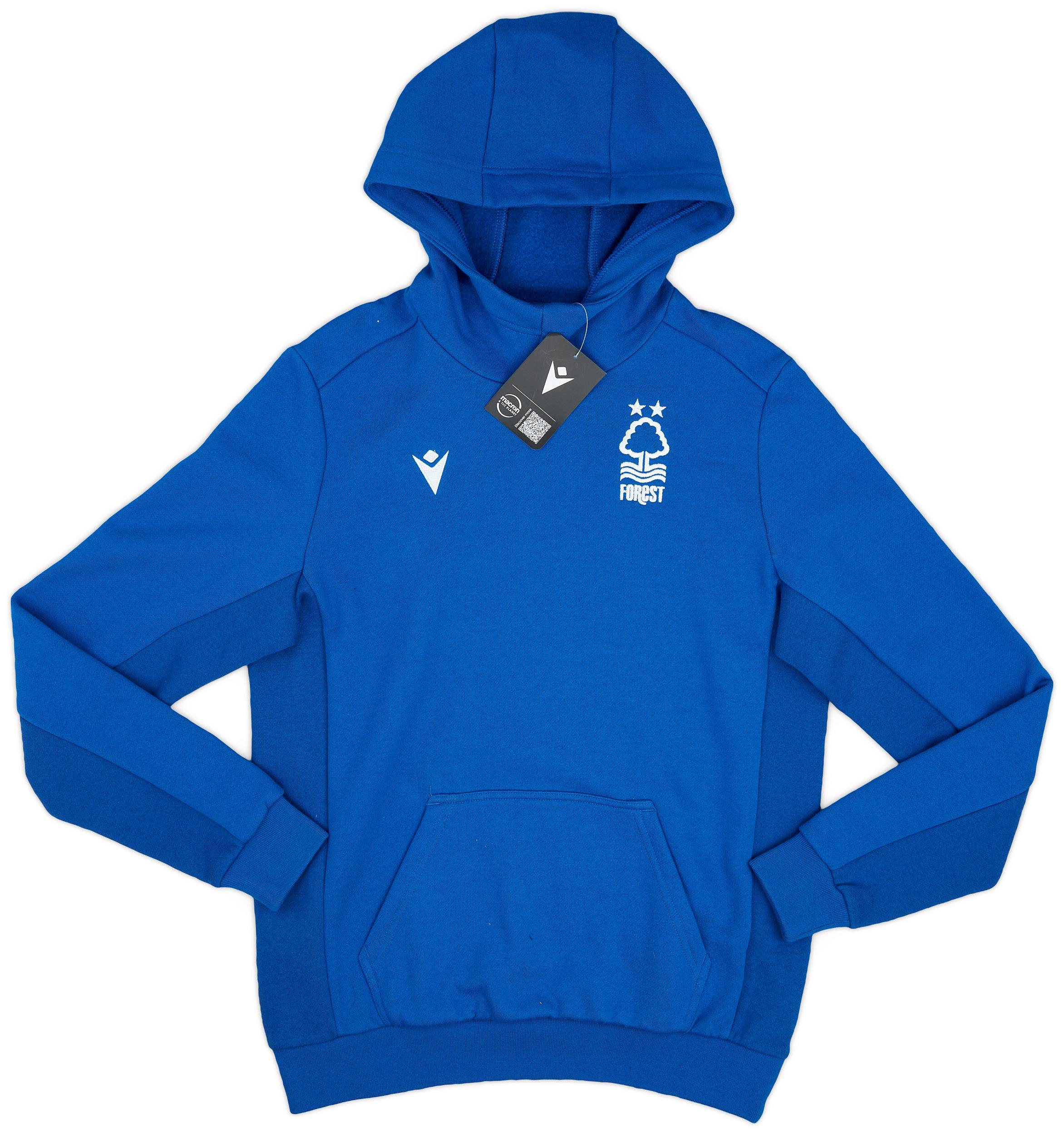 2022-23 Nottingham Forest Macron Hooded Sweat Top (S)
