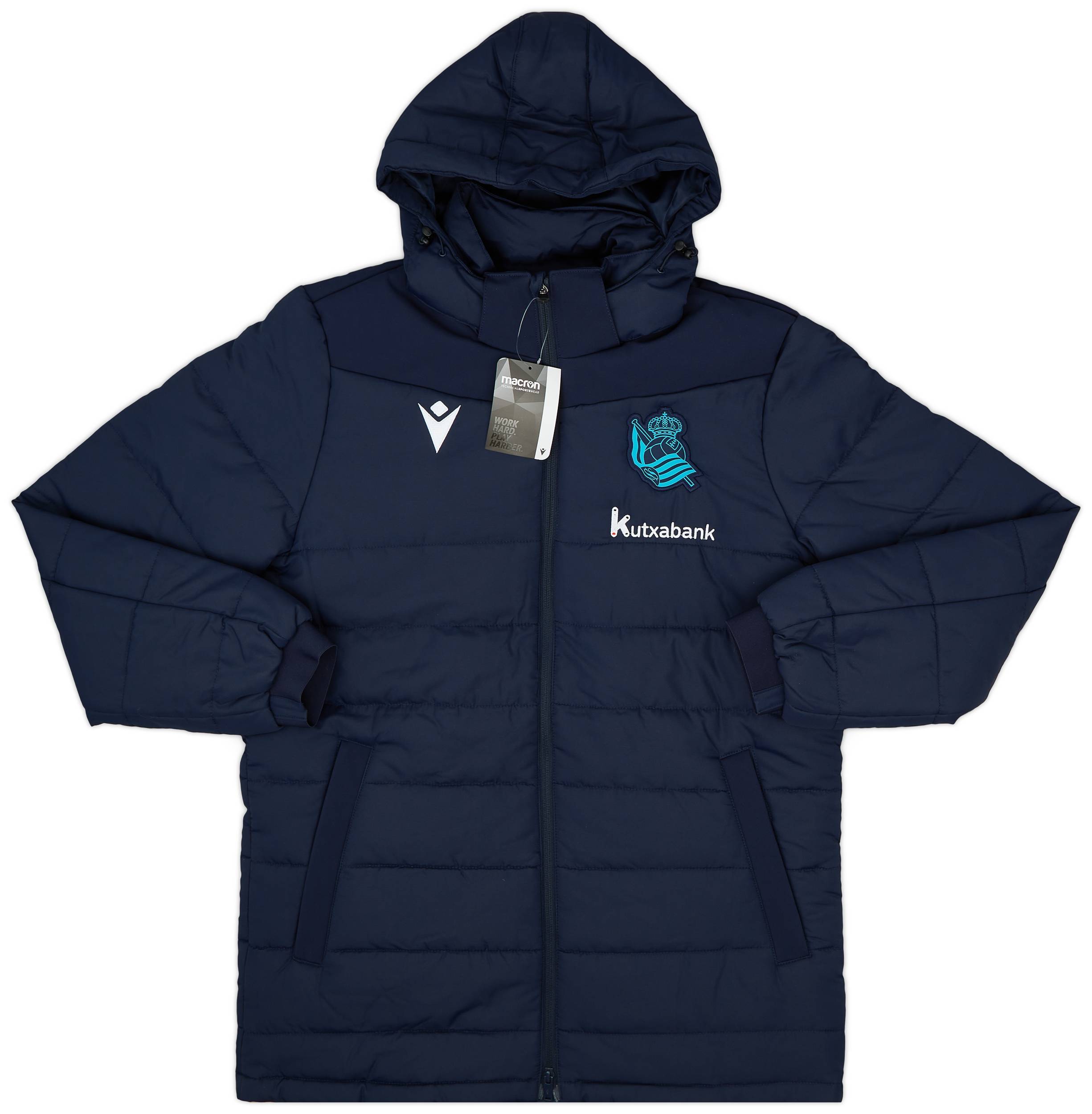 2022-23 Real Sociedad Macron Padded Jacket