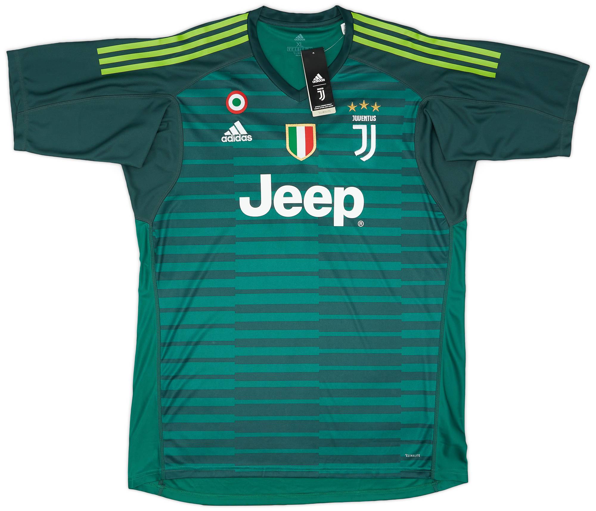 2018-19 Juventus GK S/S Shirt Buffon #1 (XL)