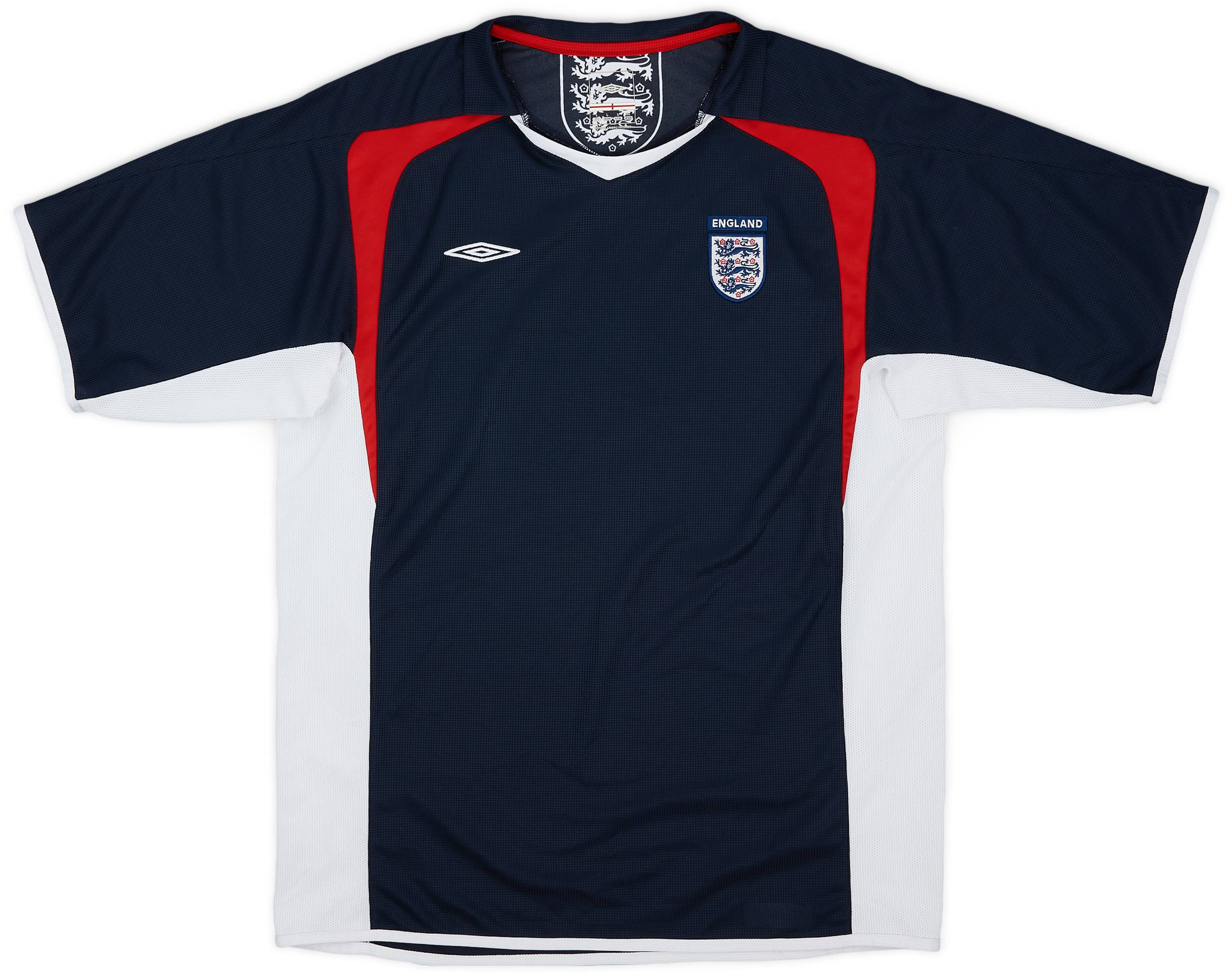 2004-06 England Umbro Training Shirt - 5/10 - (L)
