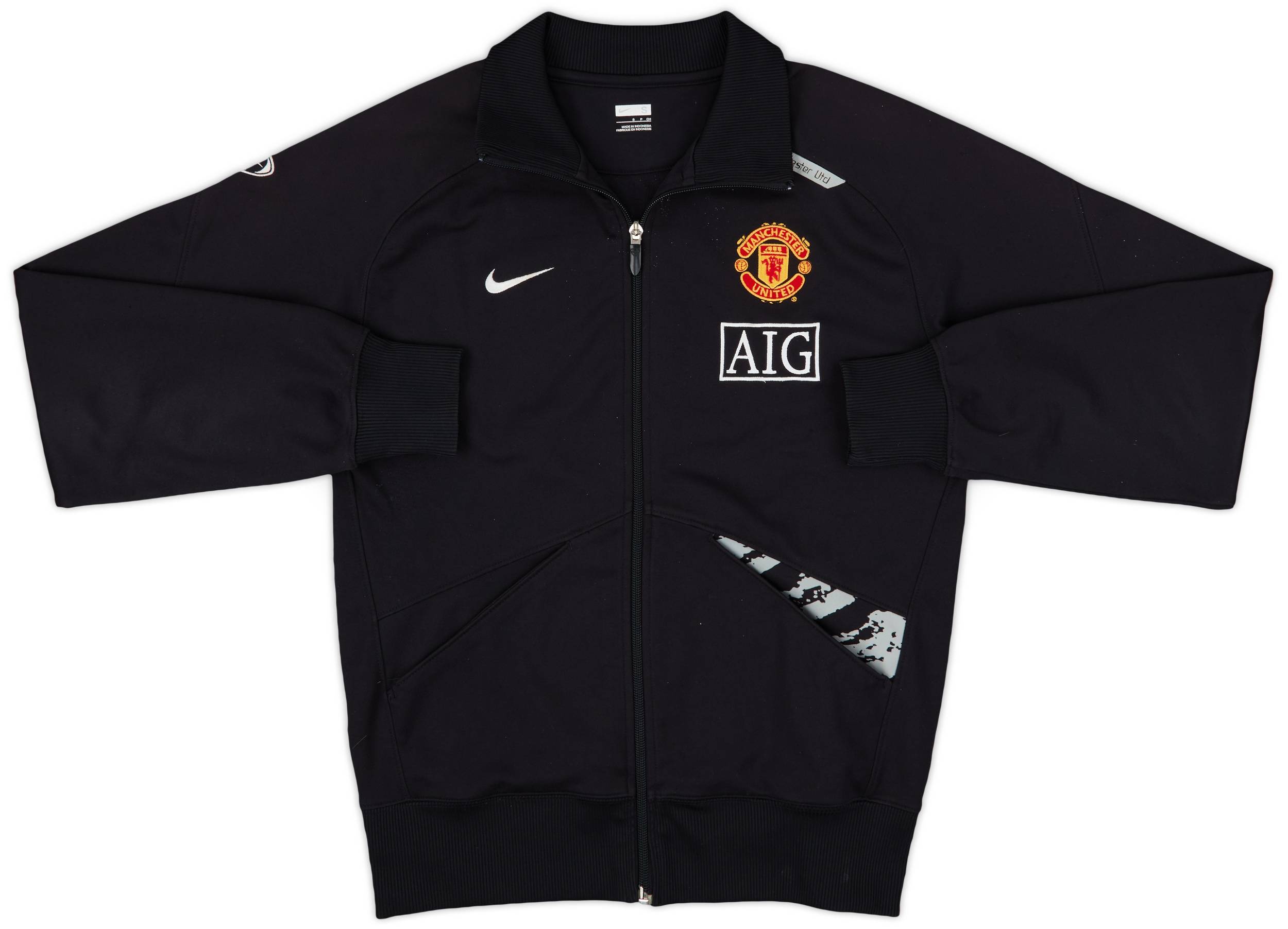 2007-08 Manchester United Nike Track Jacket - 8/10 - (S)