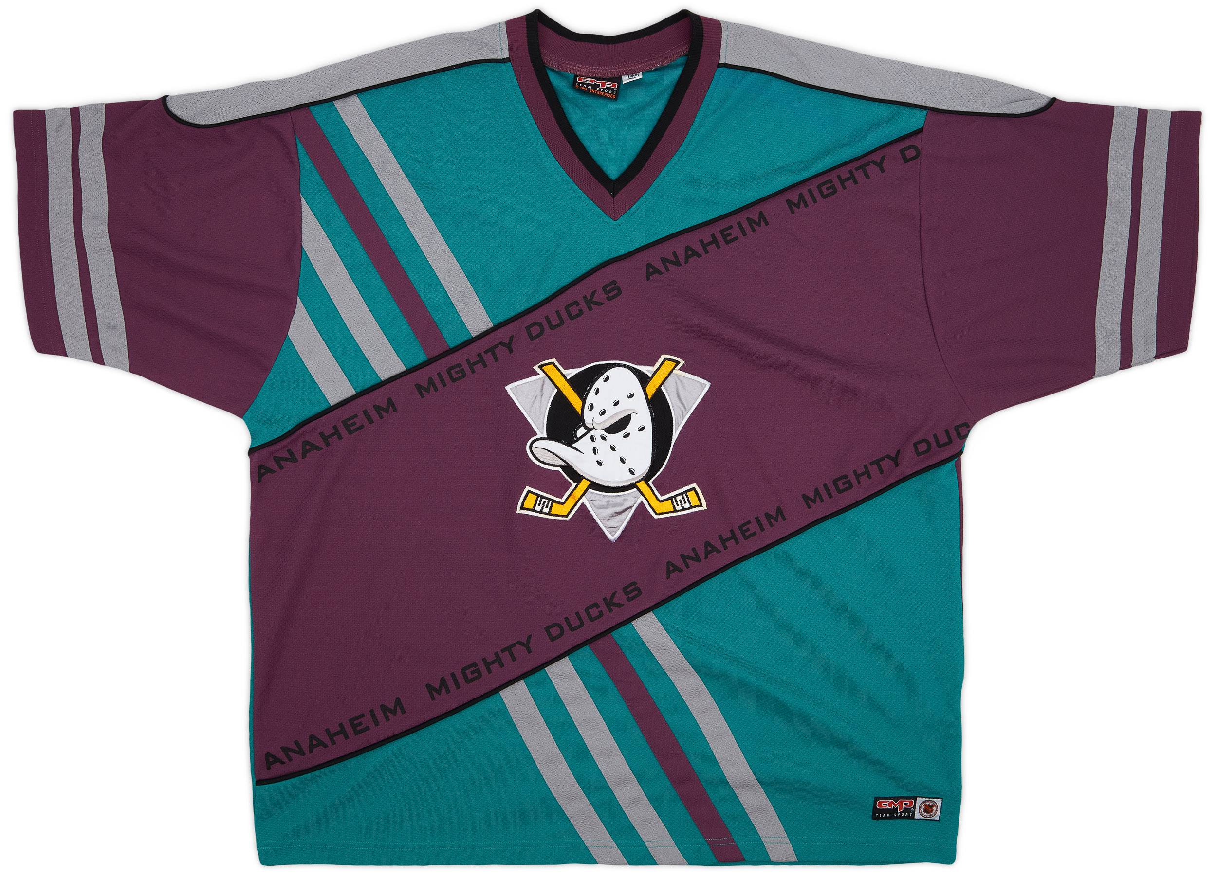 1993-99 Mighty Ducks of Anaheim #26 CMP S/S Jersey - 8/10 - (XL)