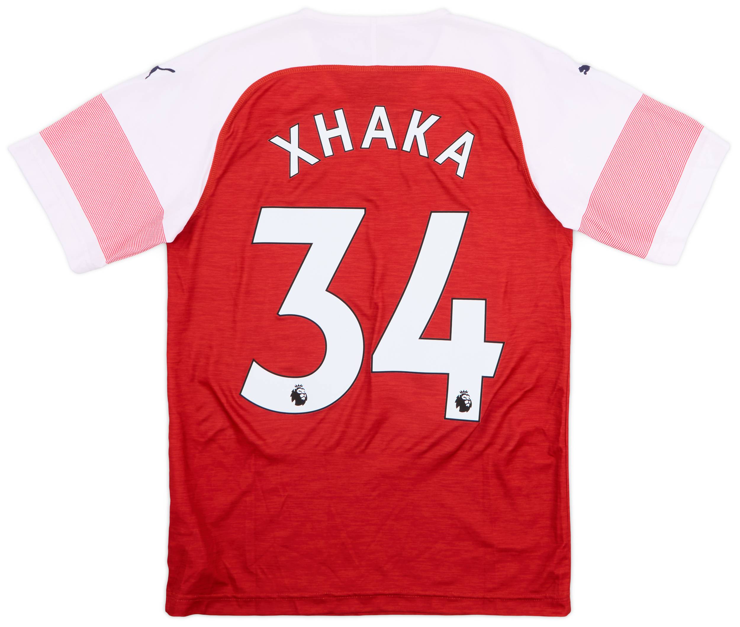 2018-19 Arsenal Home Shirt Xhaka #34 - 6/10 - (S)