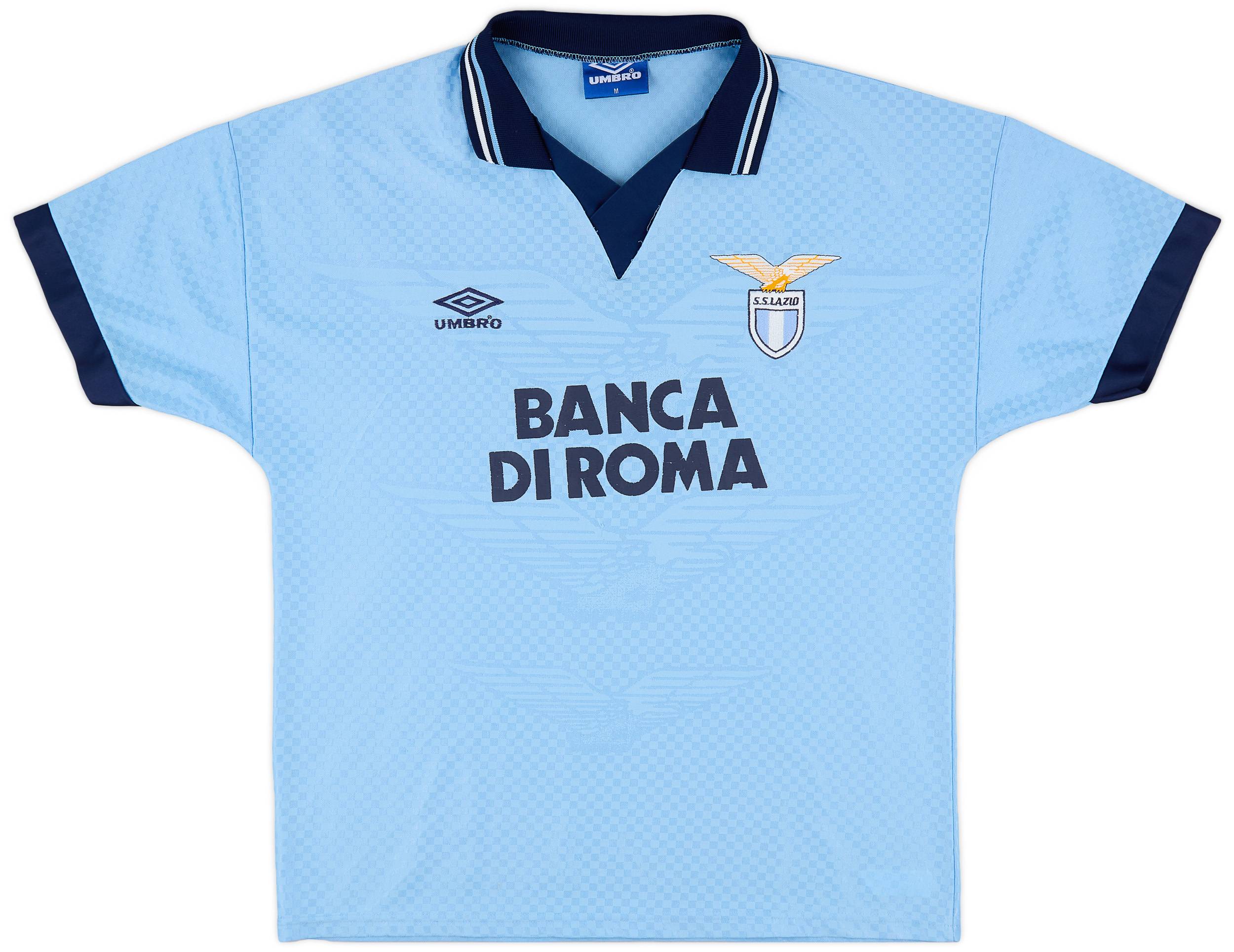 1995-96 Lazio Home Shirt - 7/10 - (M)