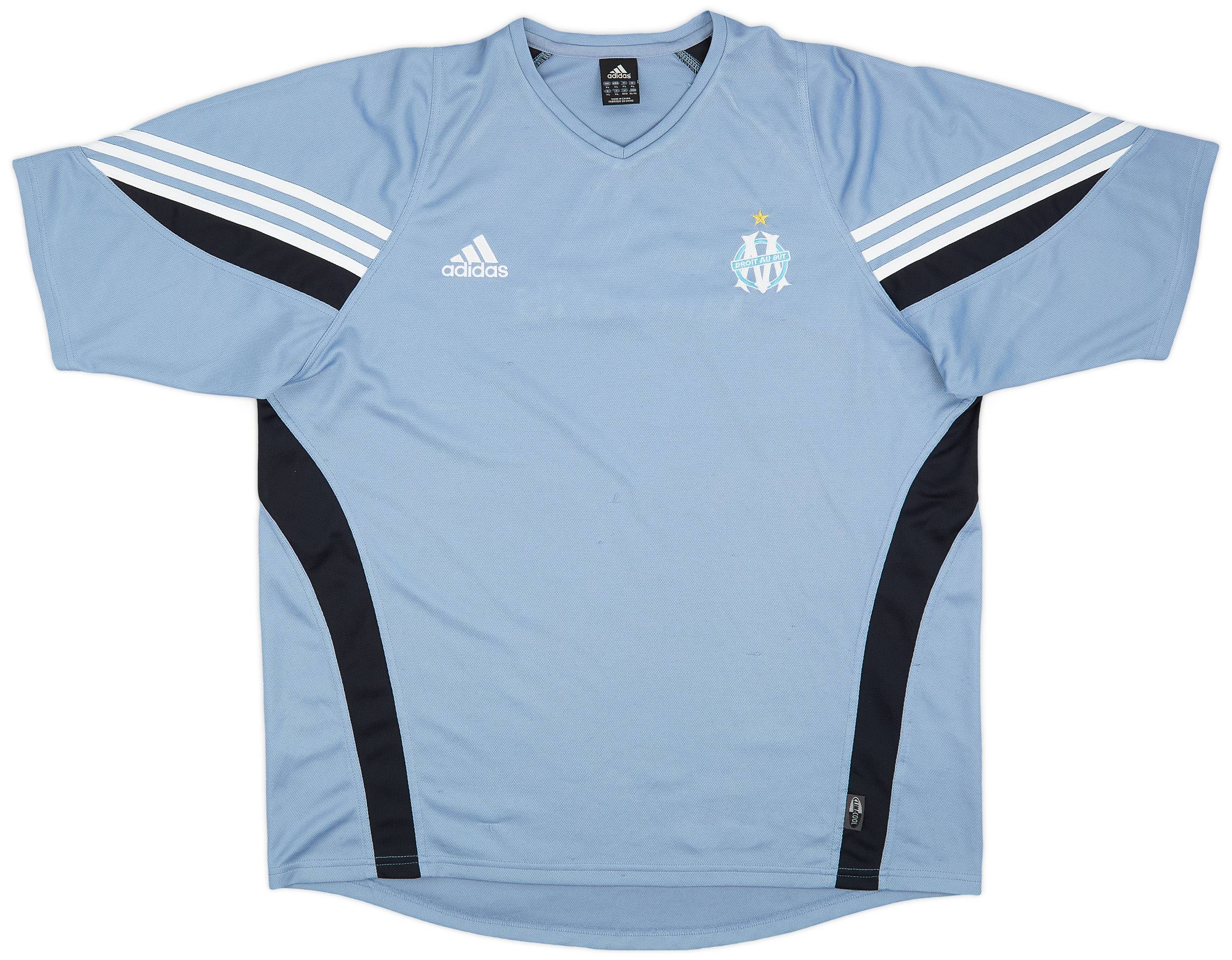 2003-04 Marseille adidas Training Shirt - 7/10 - (XL)