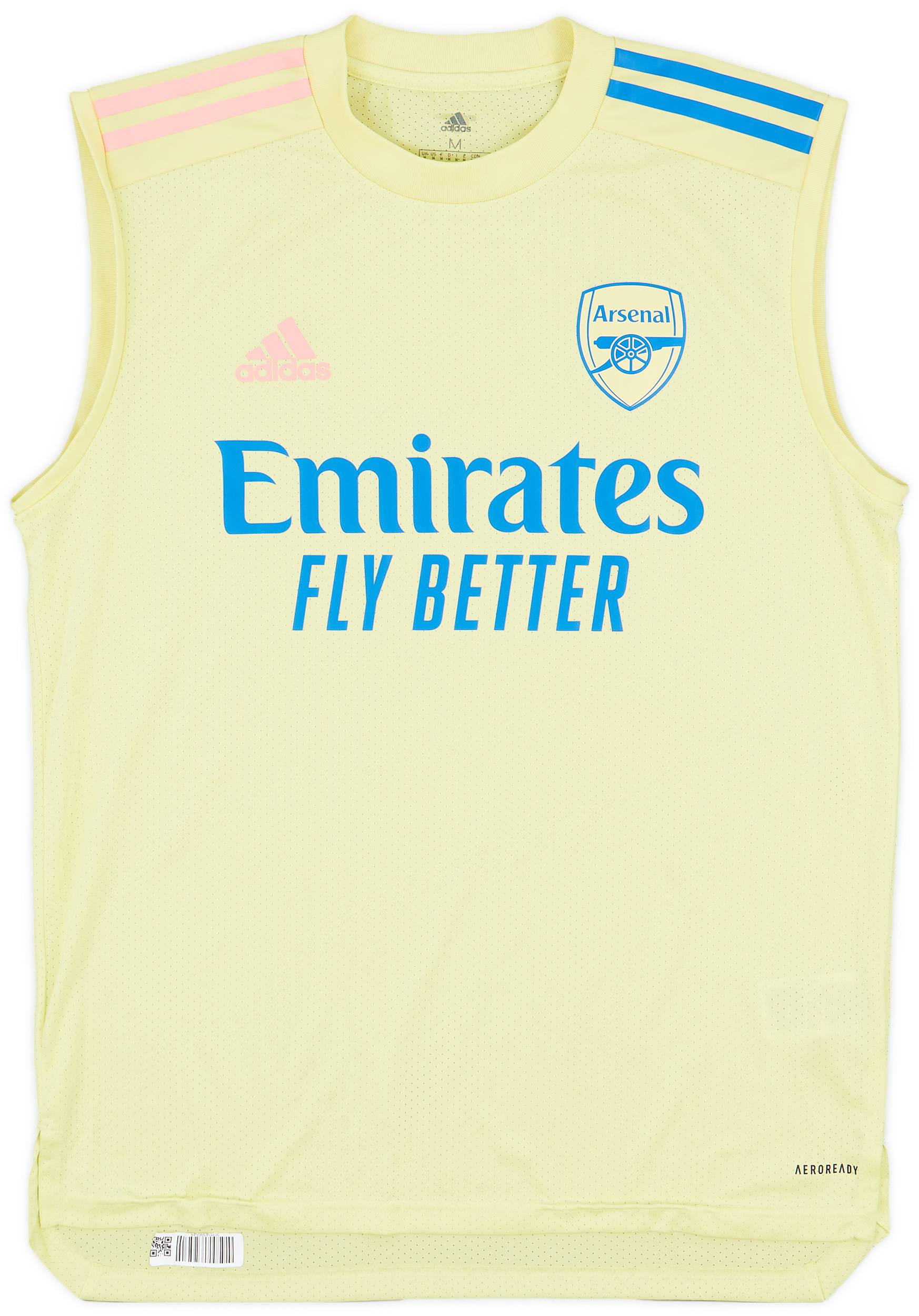 2020-21 Arsenal adidas Training Vest - 9/10 - (M)