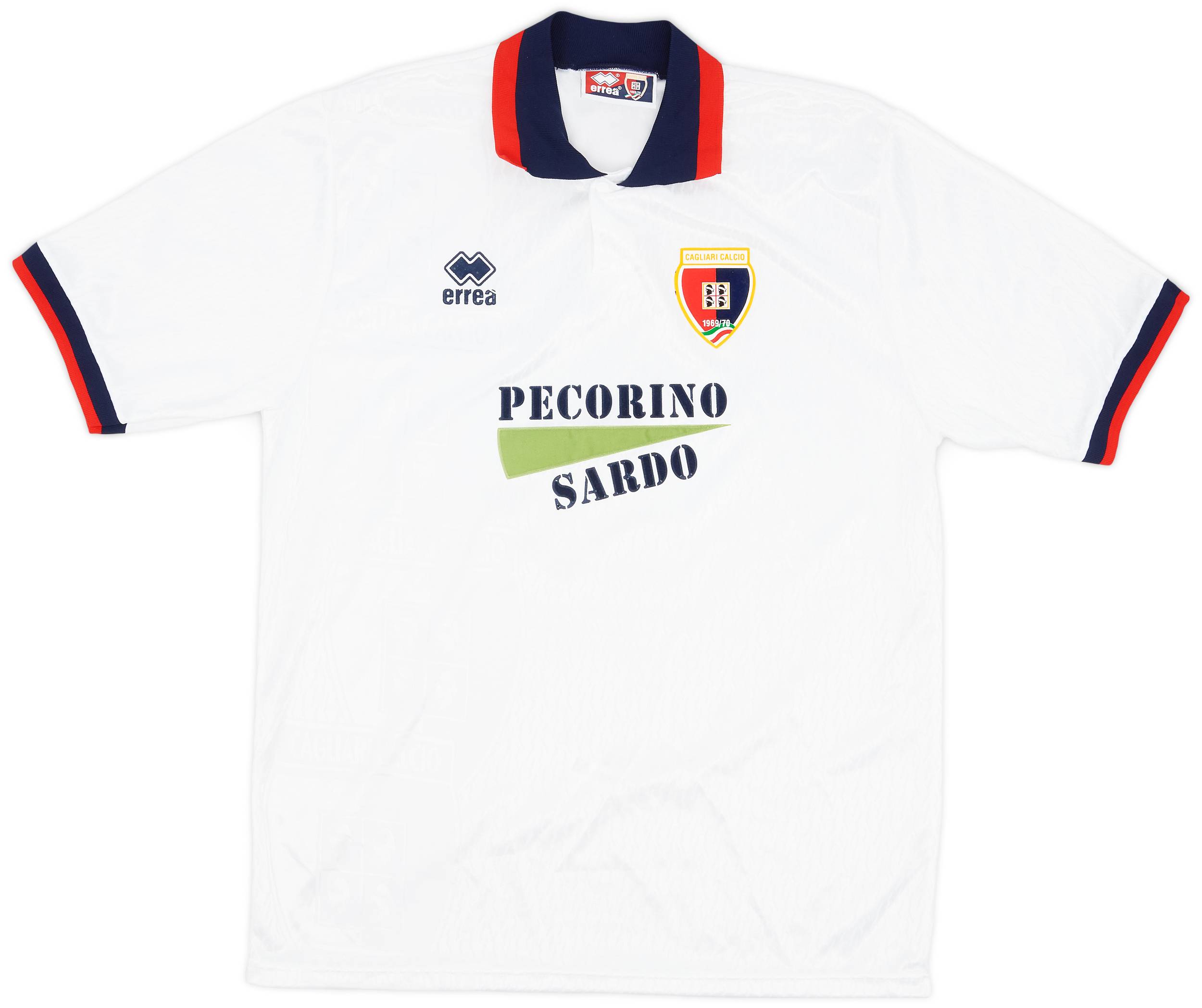 1993-95 Cagliari Away Shirt - 9/10 - (XL)