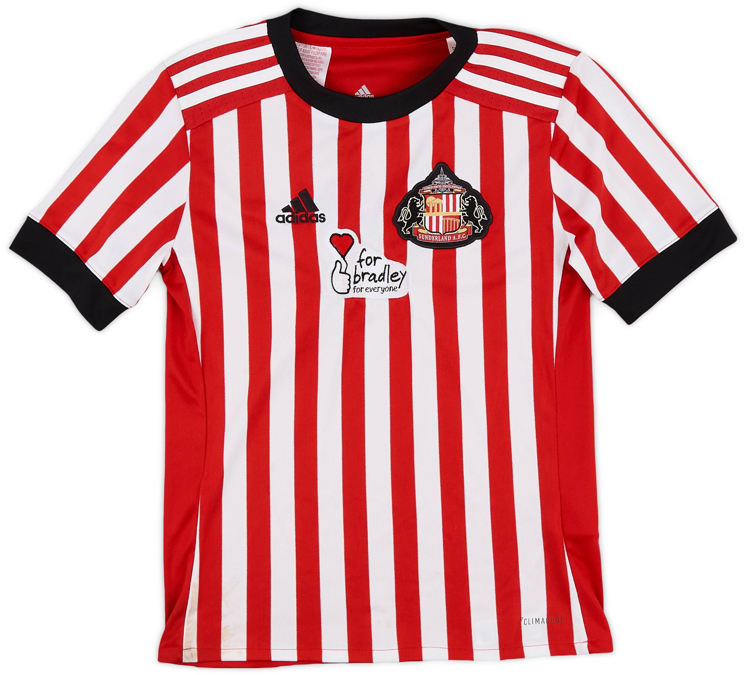 2017-18 Sunderland Home Shirt - 8/10 - (S.Boys)