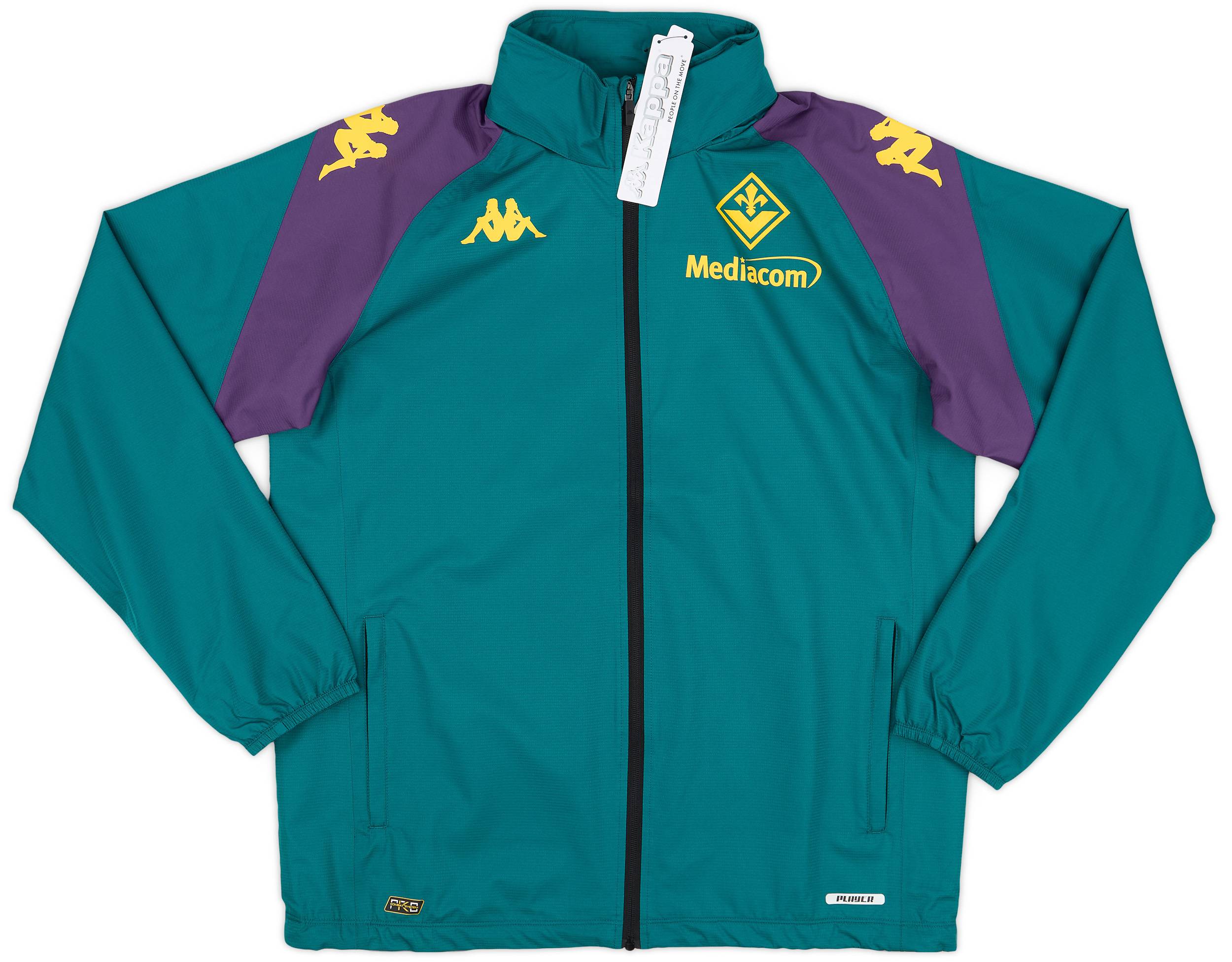 2023 24 Fiorentina Kappa Training Rain Jacket