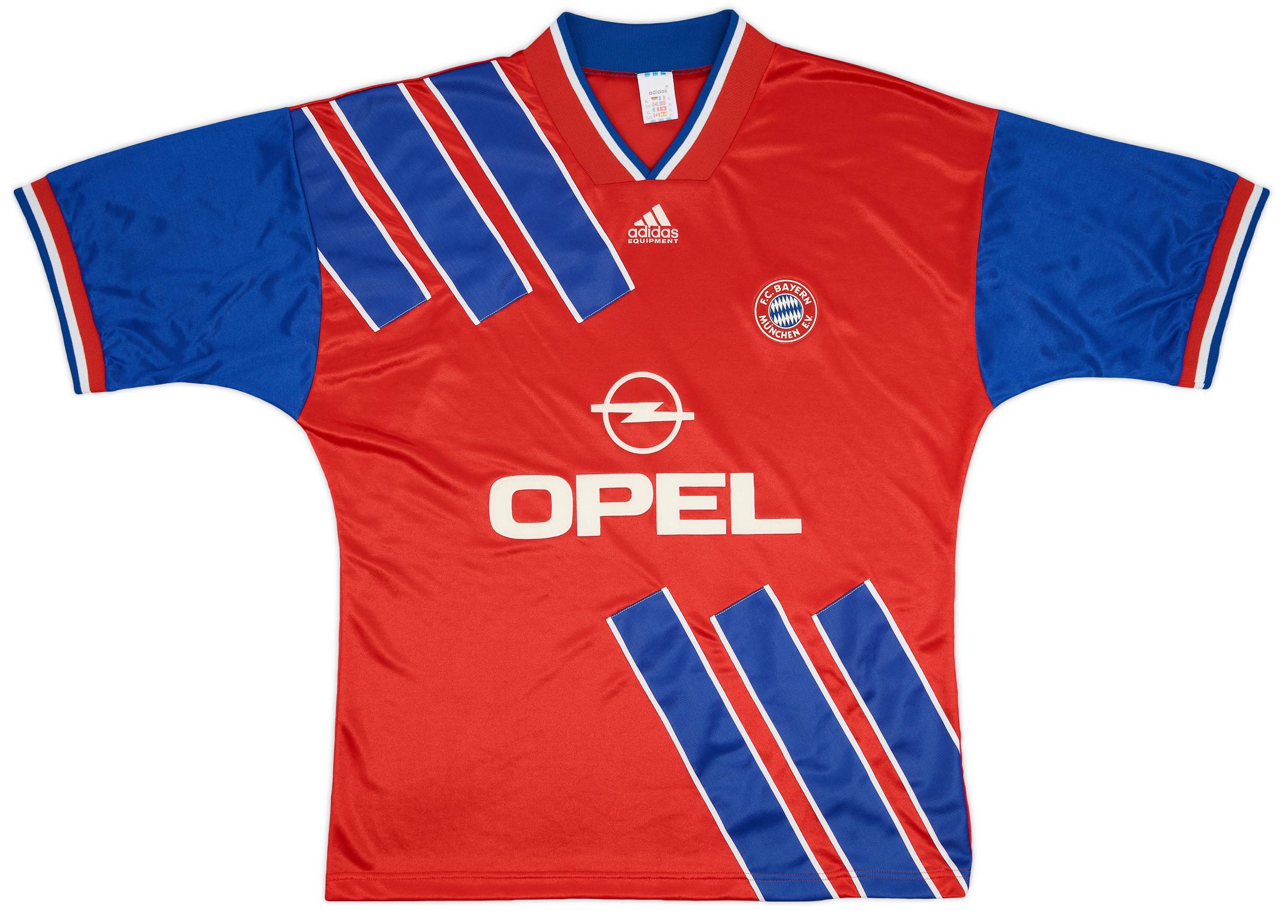 1993-95 Bayern Munich Home Shirt - 9/10 - (XL)