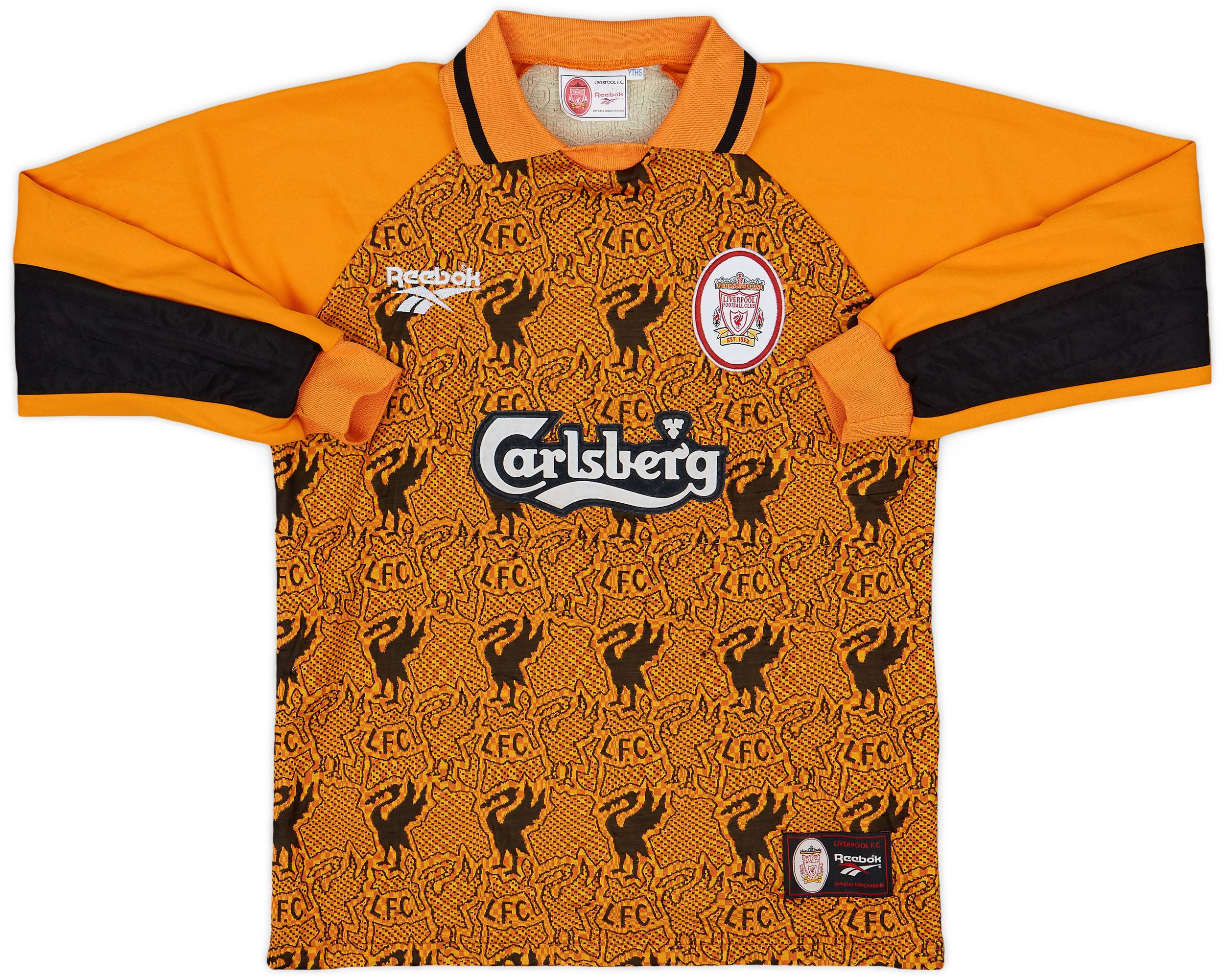 greatestfootballkits - Japan Goalkeeper Home Adidas 1997 No