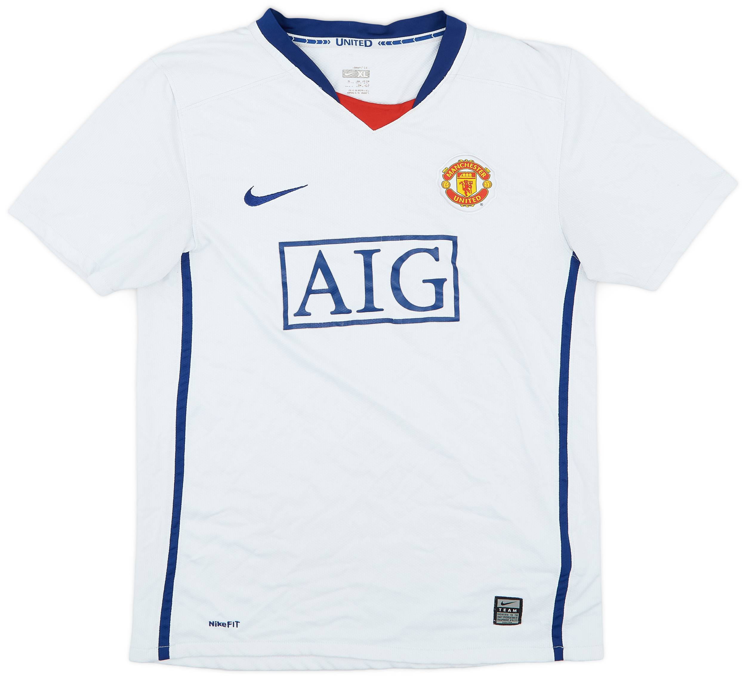 2008-10 Manchester United Away Shirt - 6/10 - (XL.Boys)