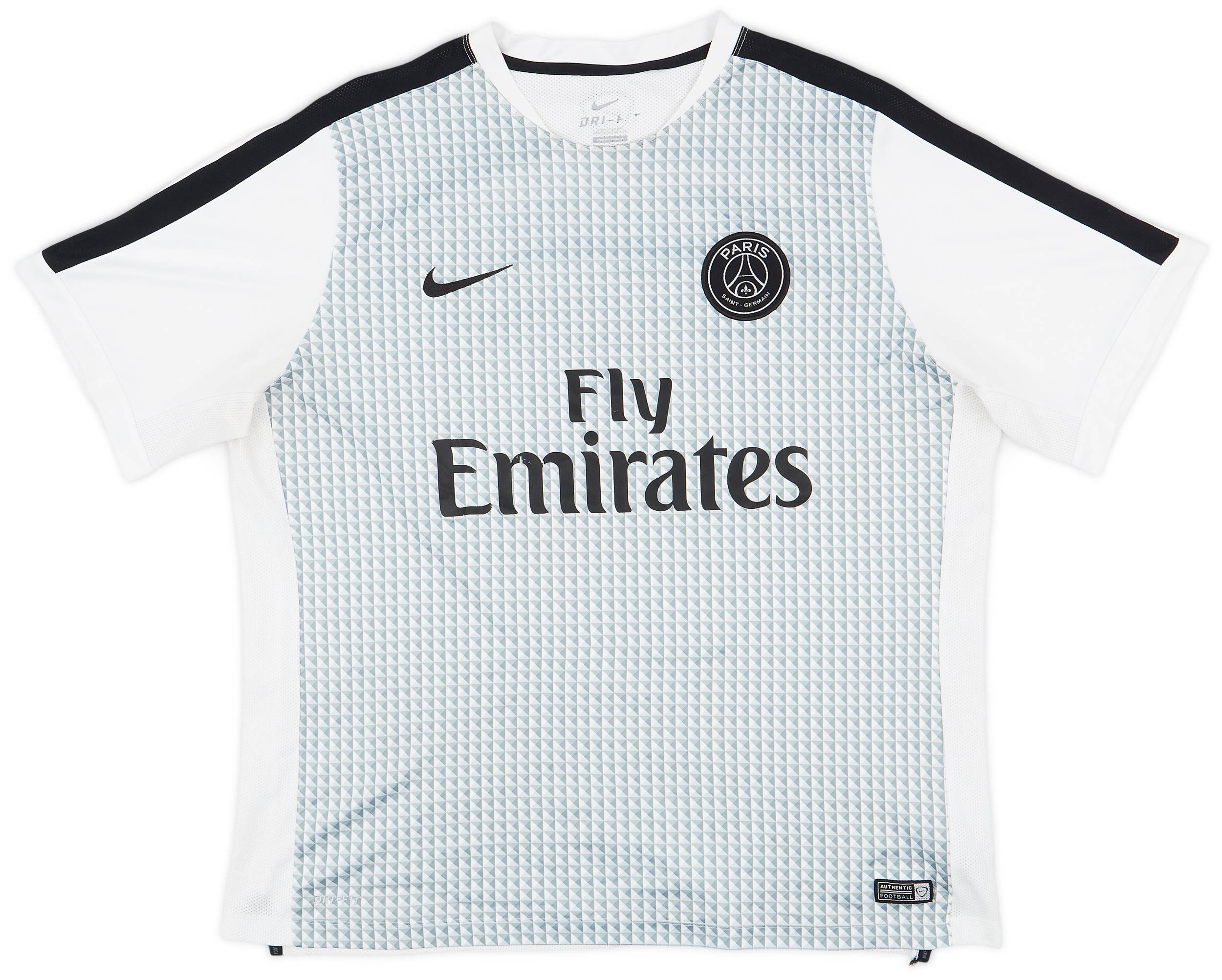 2014-15 Paris Saint-Germain Nike Pre-Match Training Shirt - 6/10 - (XXL)