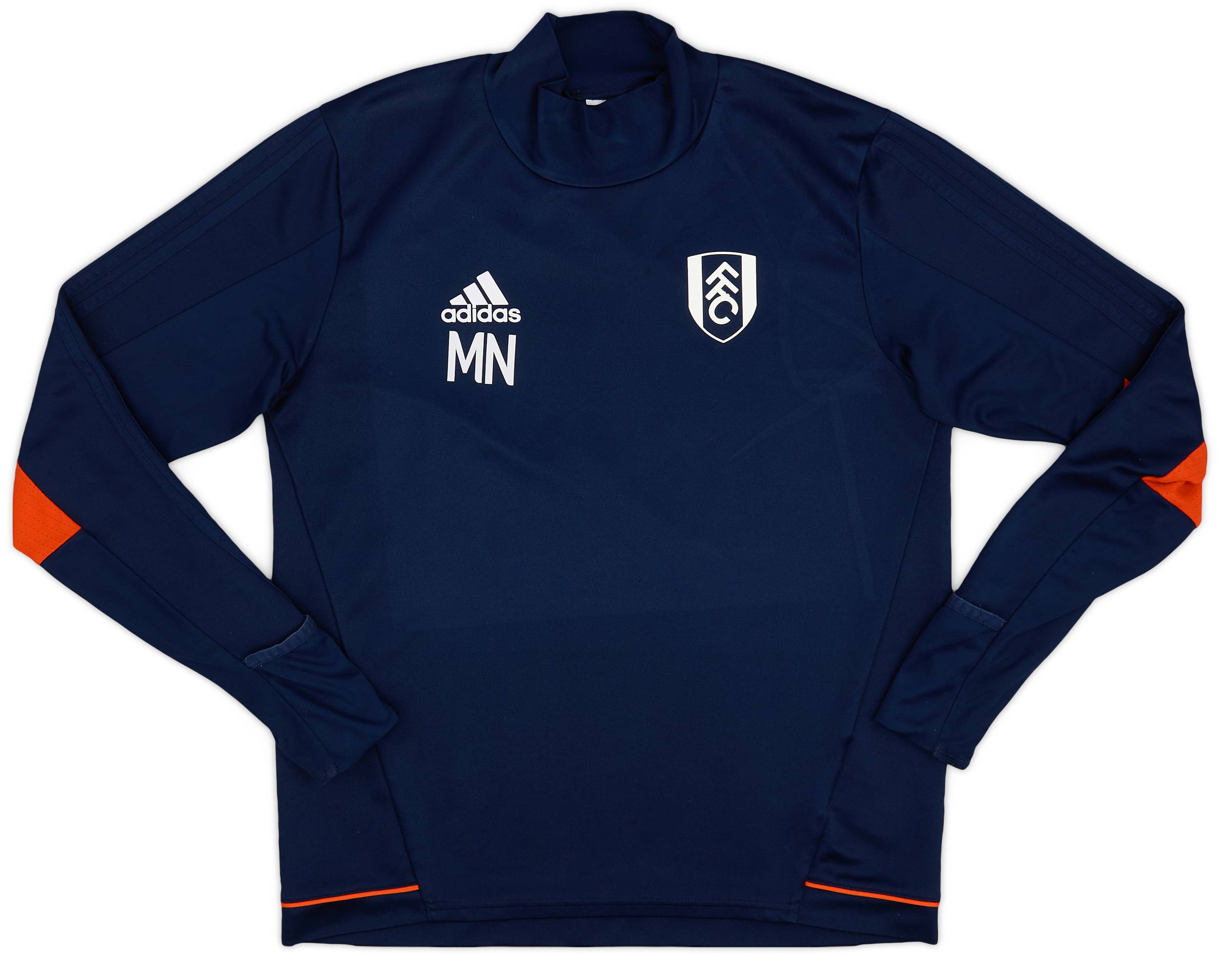 2017-18 Fulham Staff Issue adidas Training L/S Top MN - 7/10 - (M)