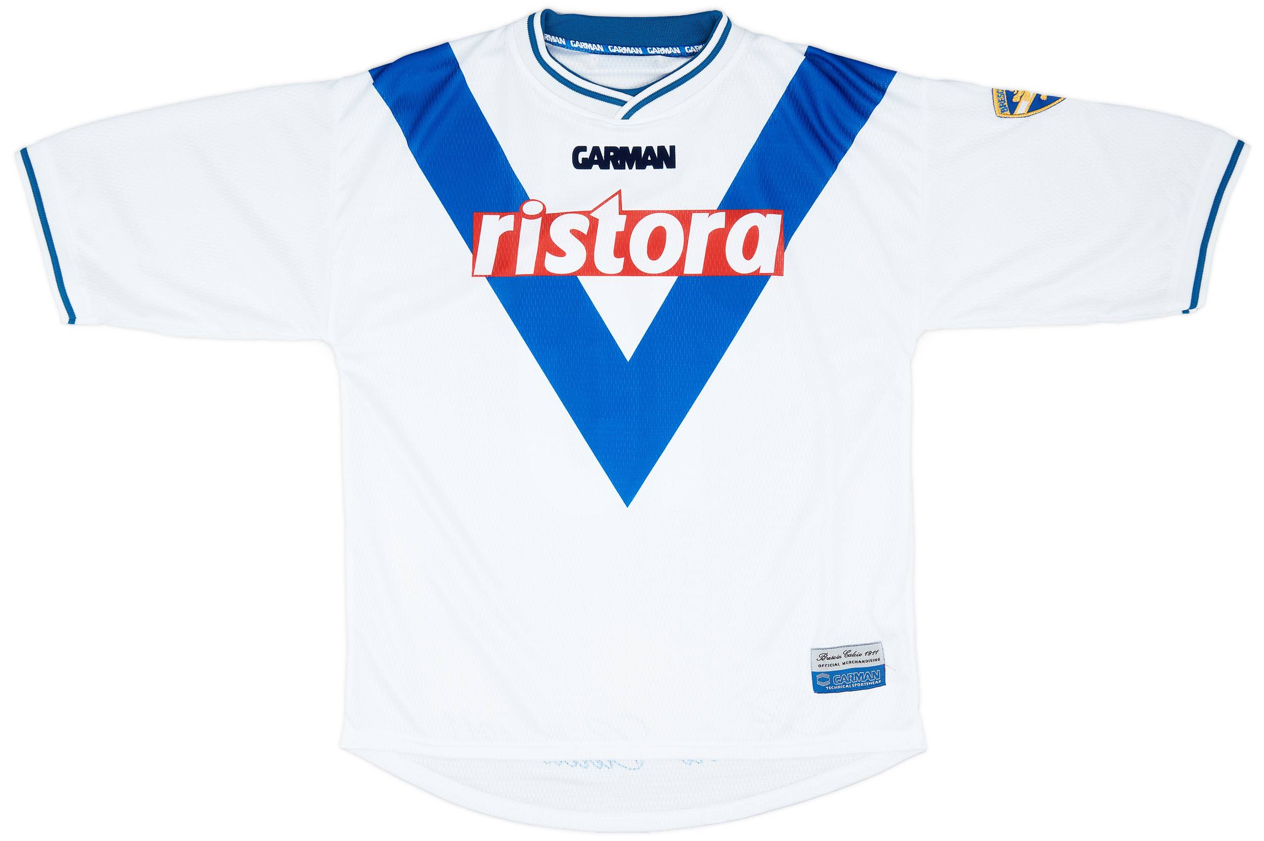2000-01 Brescia Garman Reissue Away Shirt Baggio #10