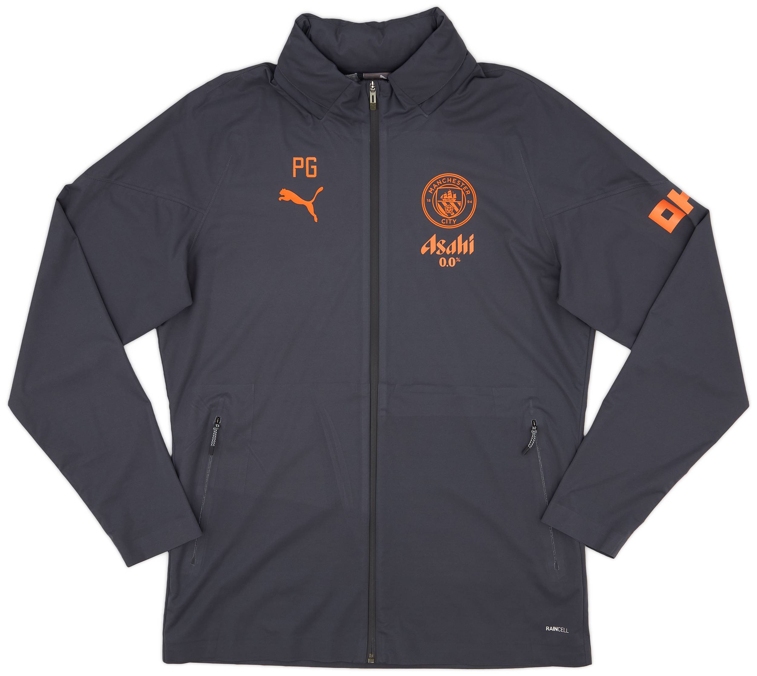2023-24 Manchester City Staff Issue Rain Jacket #PG (Guardiola) - 9/10 -  (XL)