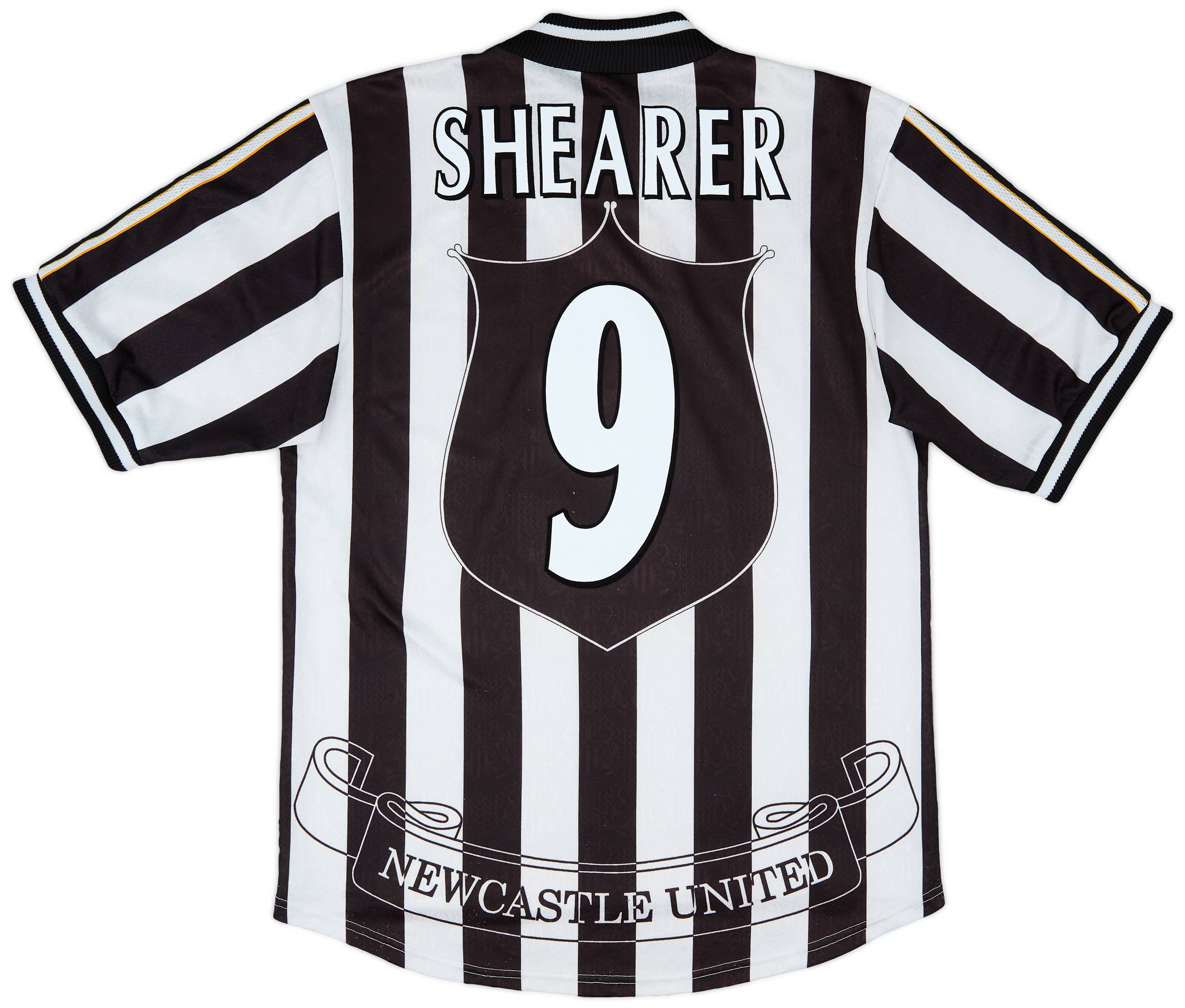 1997-99 Newcastle Home Shirt Shearer #9 - 9/10 - (M)