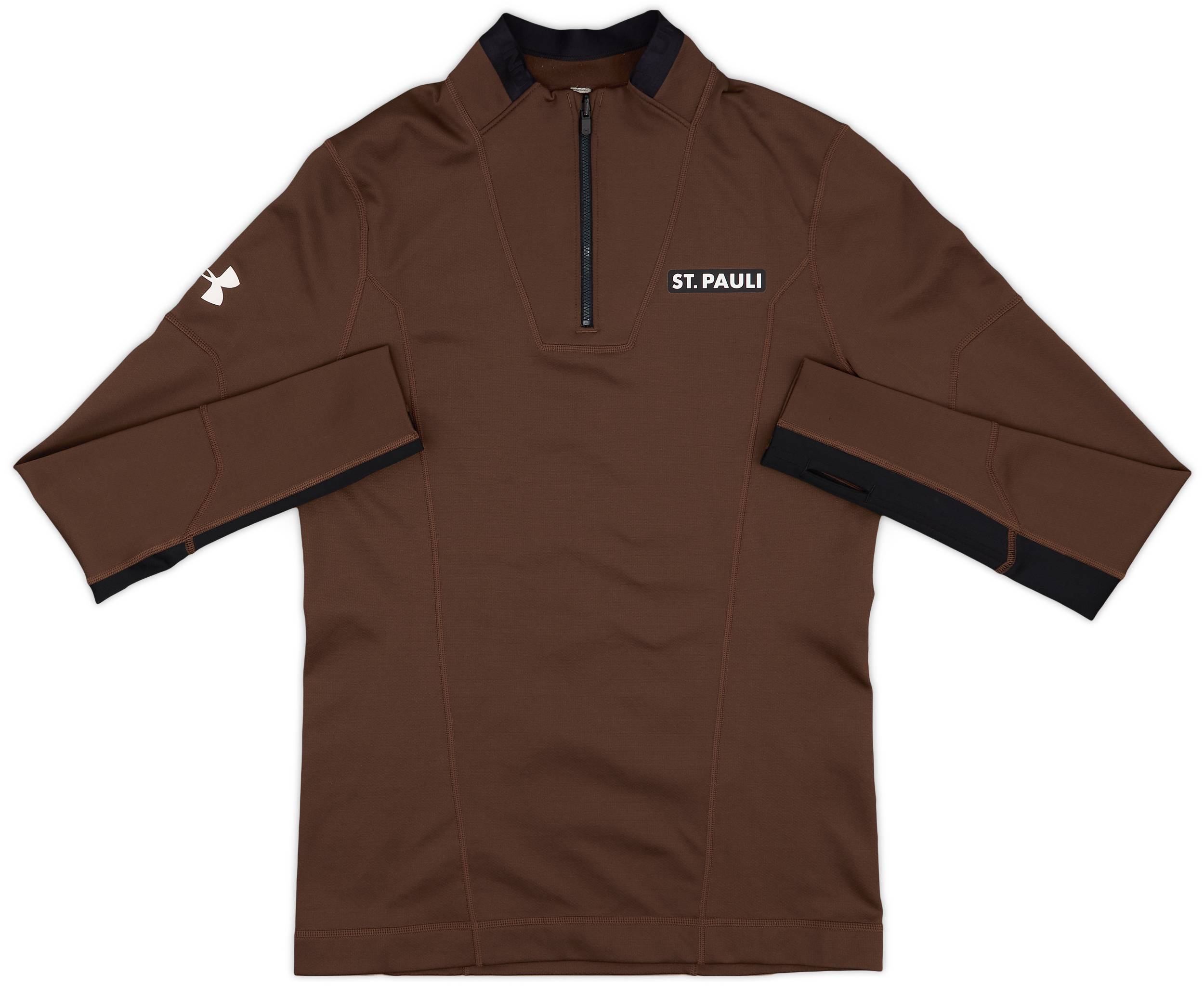2018-19 St Pauli Under Armour 1/4 Zip Drill Top - 7/10 - (S)