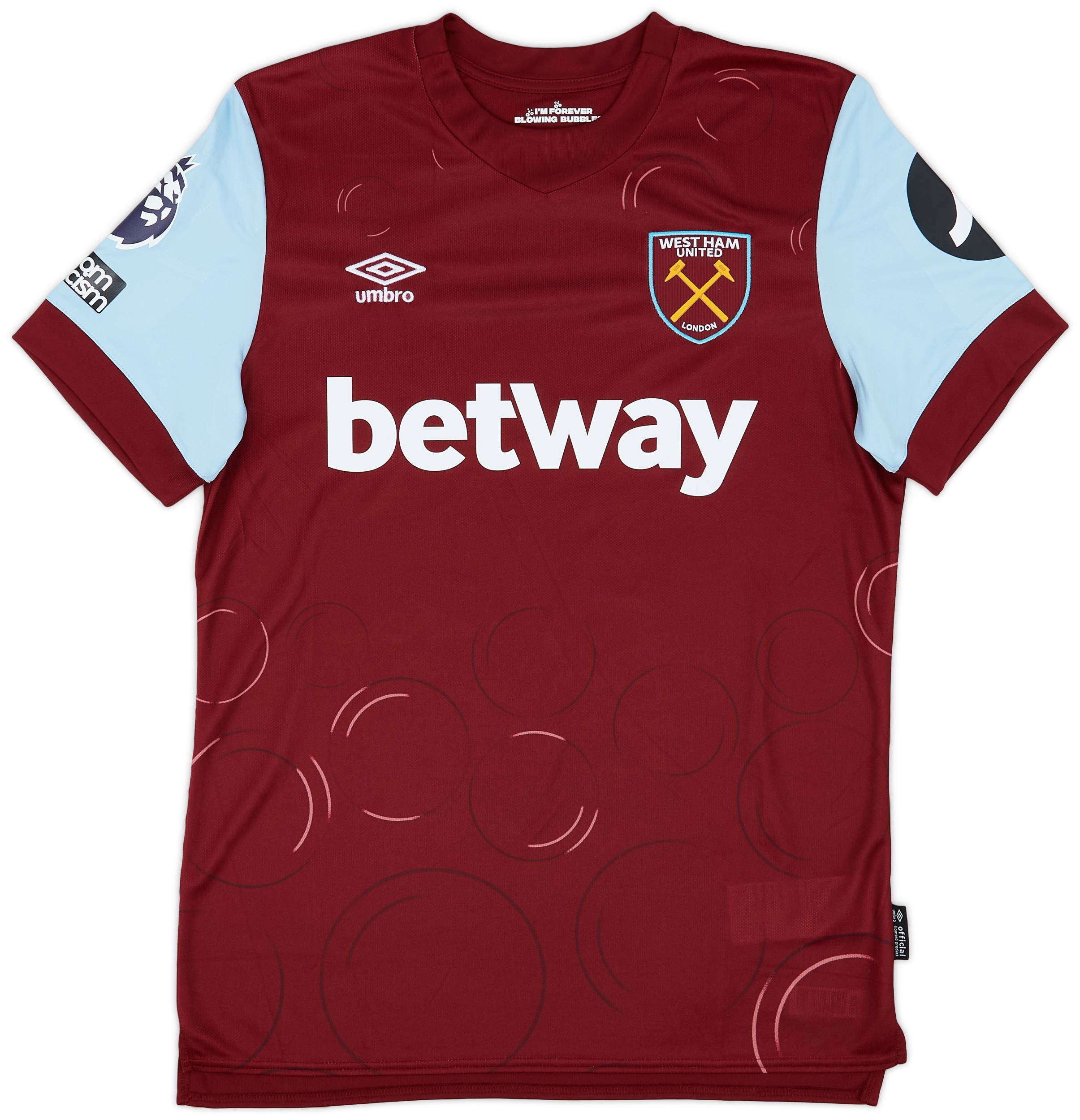 2023-24 West Ham Match Issue Home Shirt Phillips #11