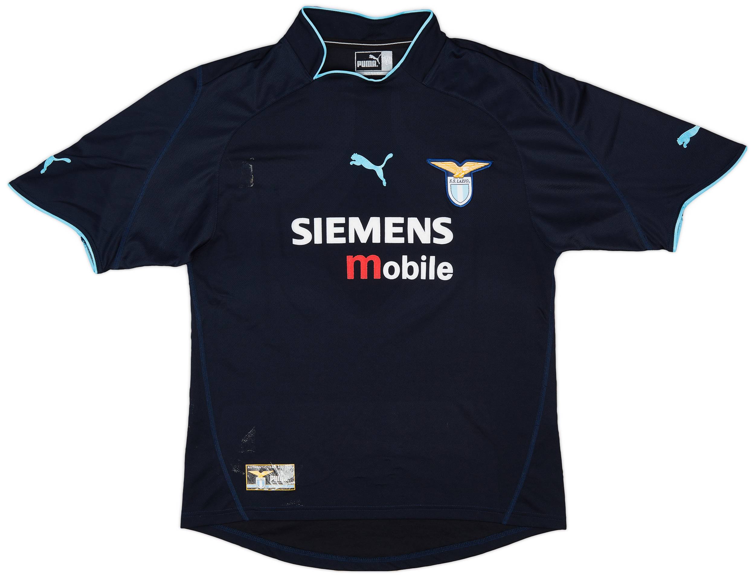 PUMA　S.S. LAZIO 02-03 AWAY NO.25 CHIESA PUMA S.S. LAZIO 02-03 AWAY NO.25 CHIESA