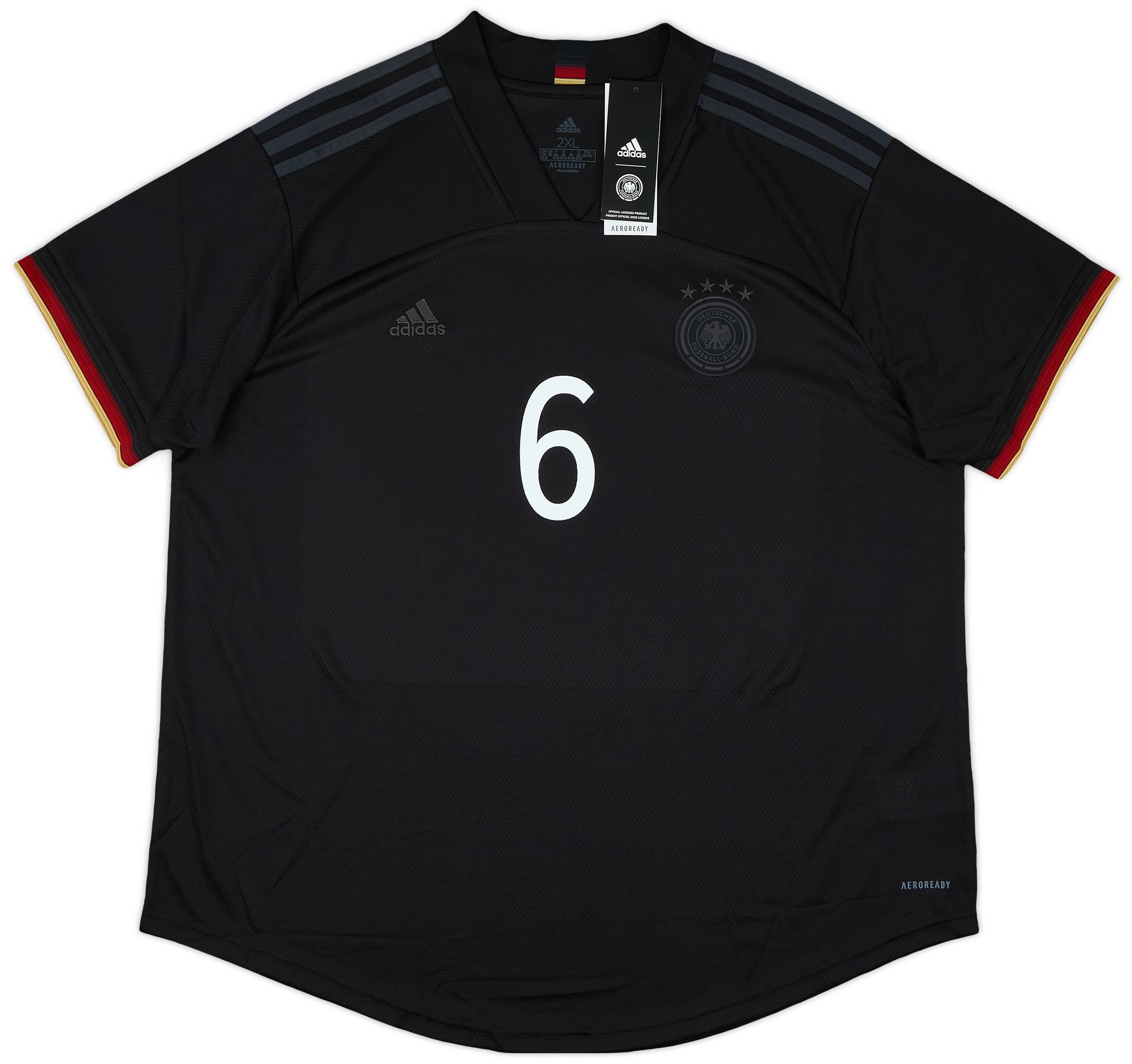 adidas ドイツ代表 キミッヒ(KIMMICH) 6番シャツ M adidas Germany Home Kimmich 6 Jersey 2024-2025 (Official