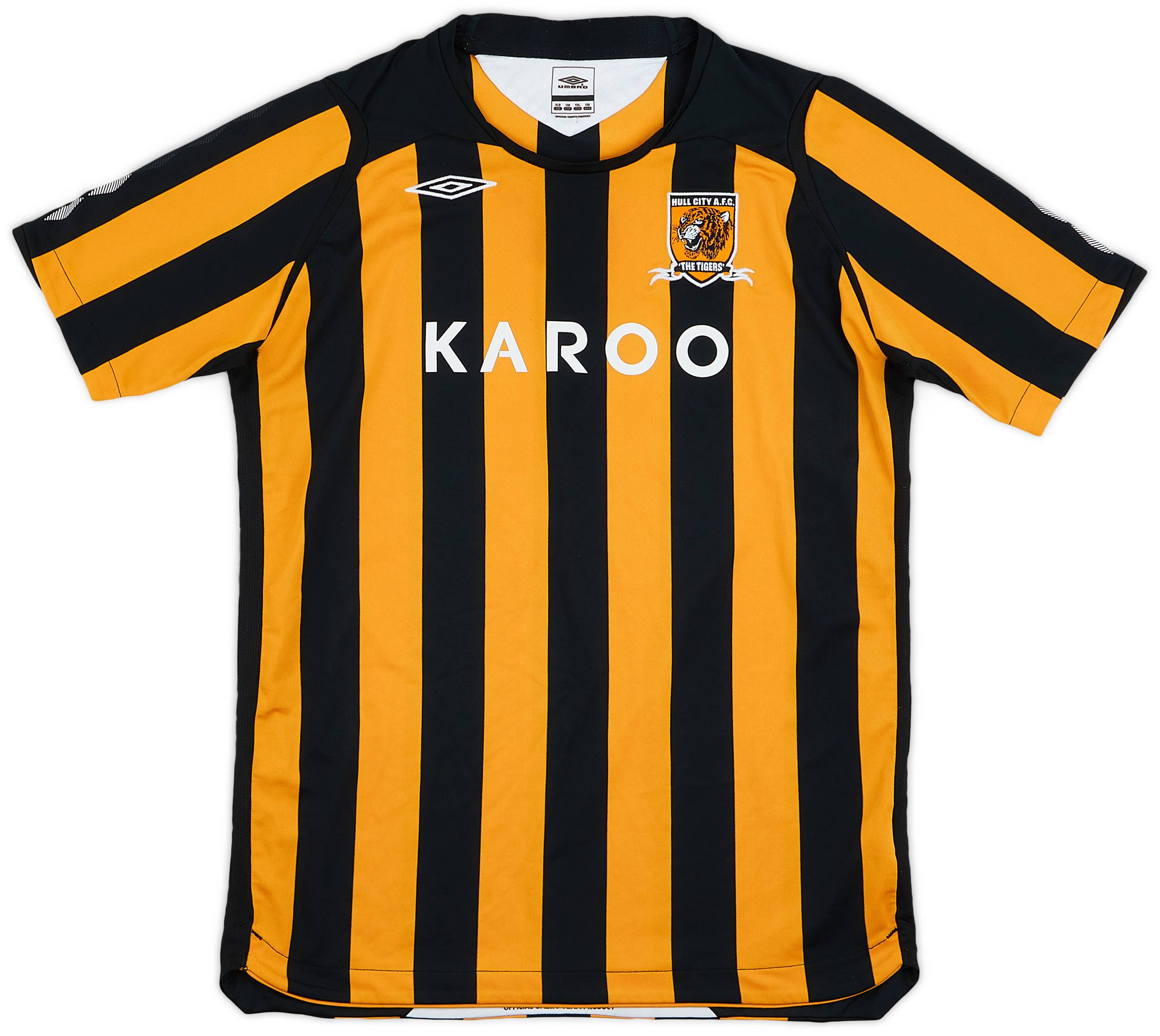 上品なスタイル 2008-09 Hull Home Shirt - 8/10 - (XL.Boys) ウェア