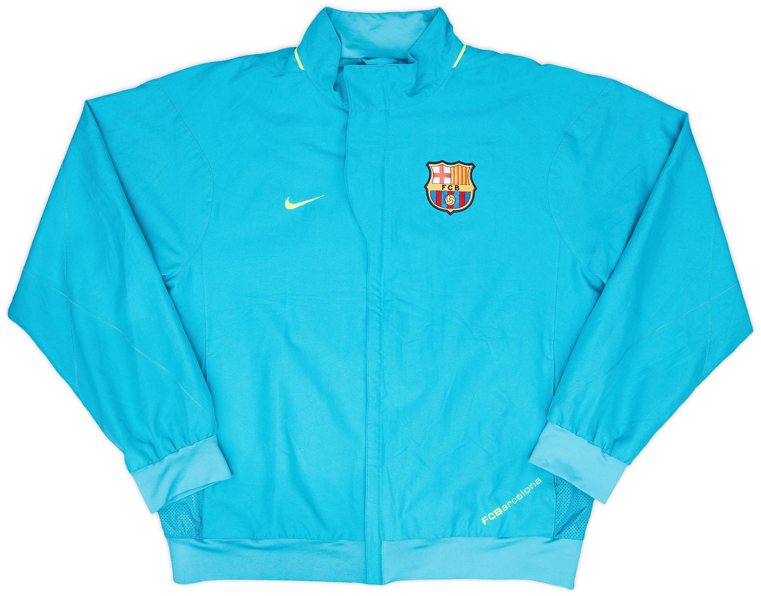 2007-08 Barcelona Nike Track Jacket - 9/10 - (L)
