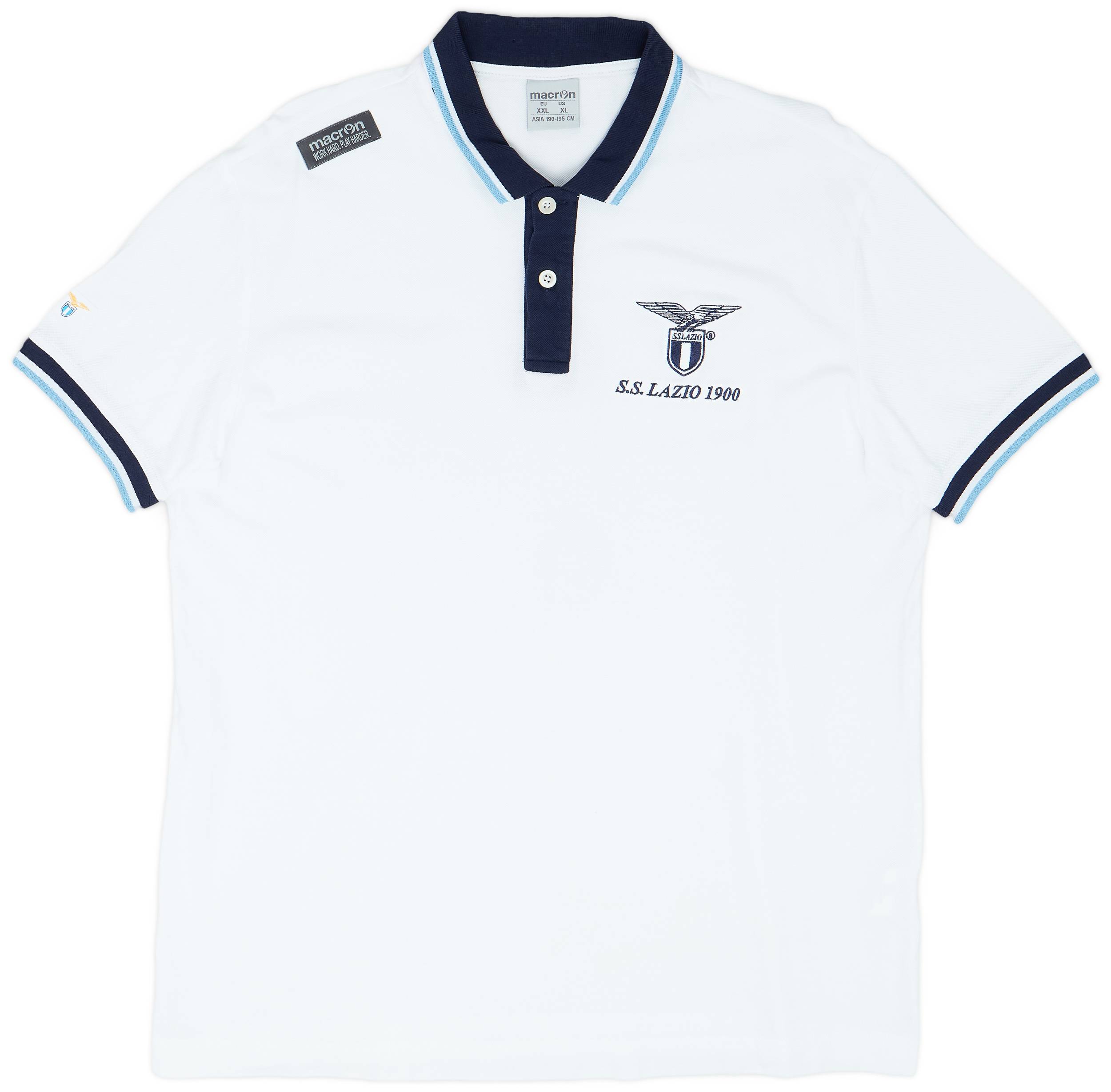 2015-16 Lazio Macron Polo Shirt - 9/10 - (XXL)