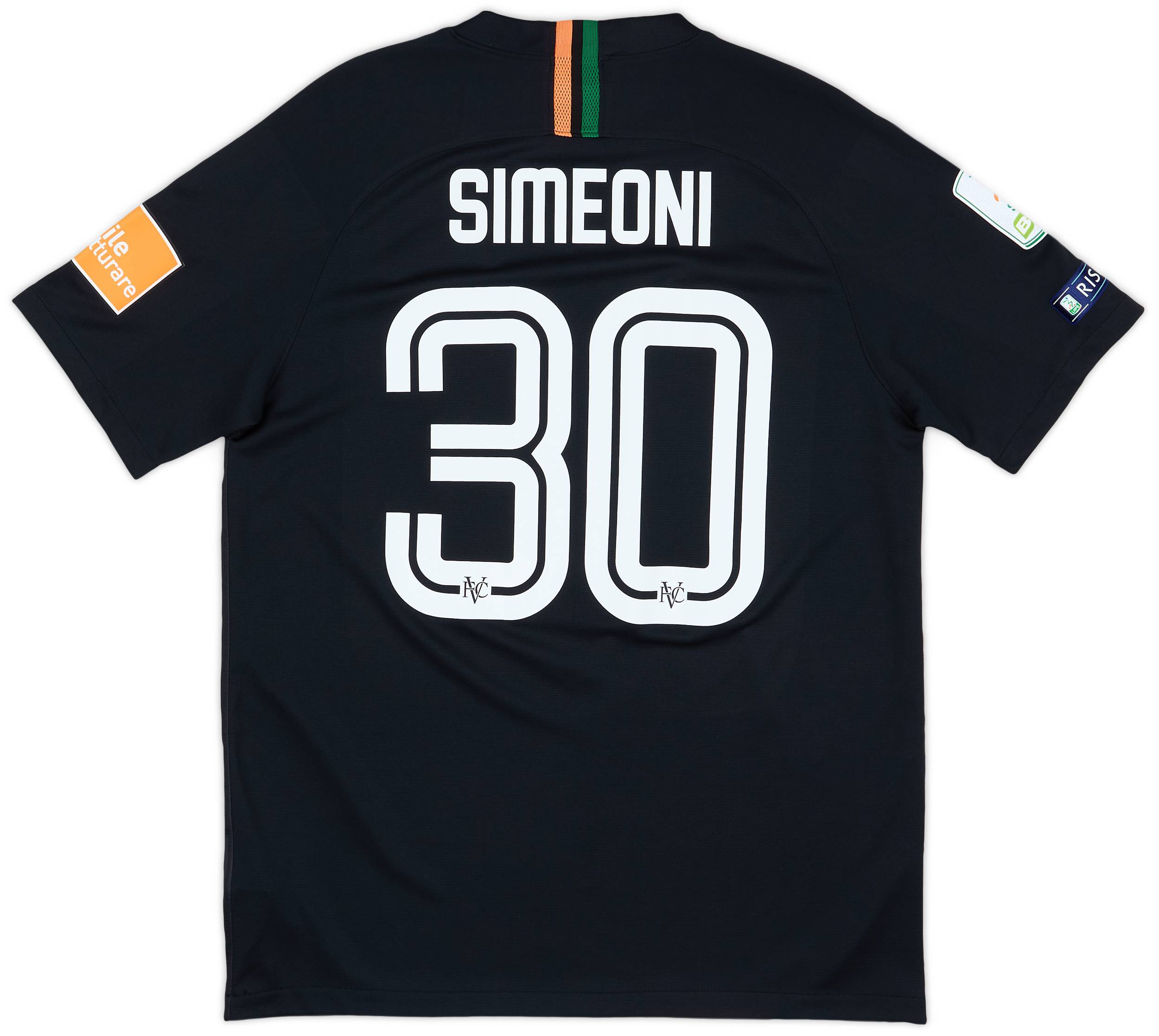 2019-20 Venezia Match Issue Home Shirt Simeoni #30 (L)