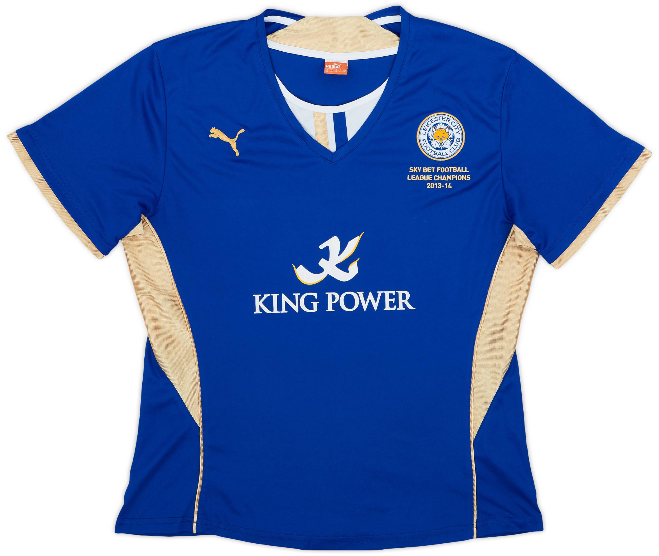2013-14 Leicester Home Shirt - 8/10 - (Women's XL)