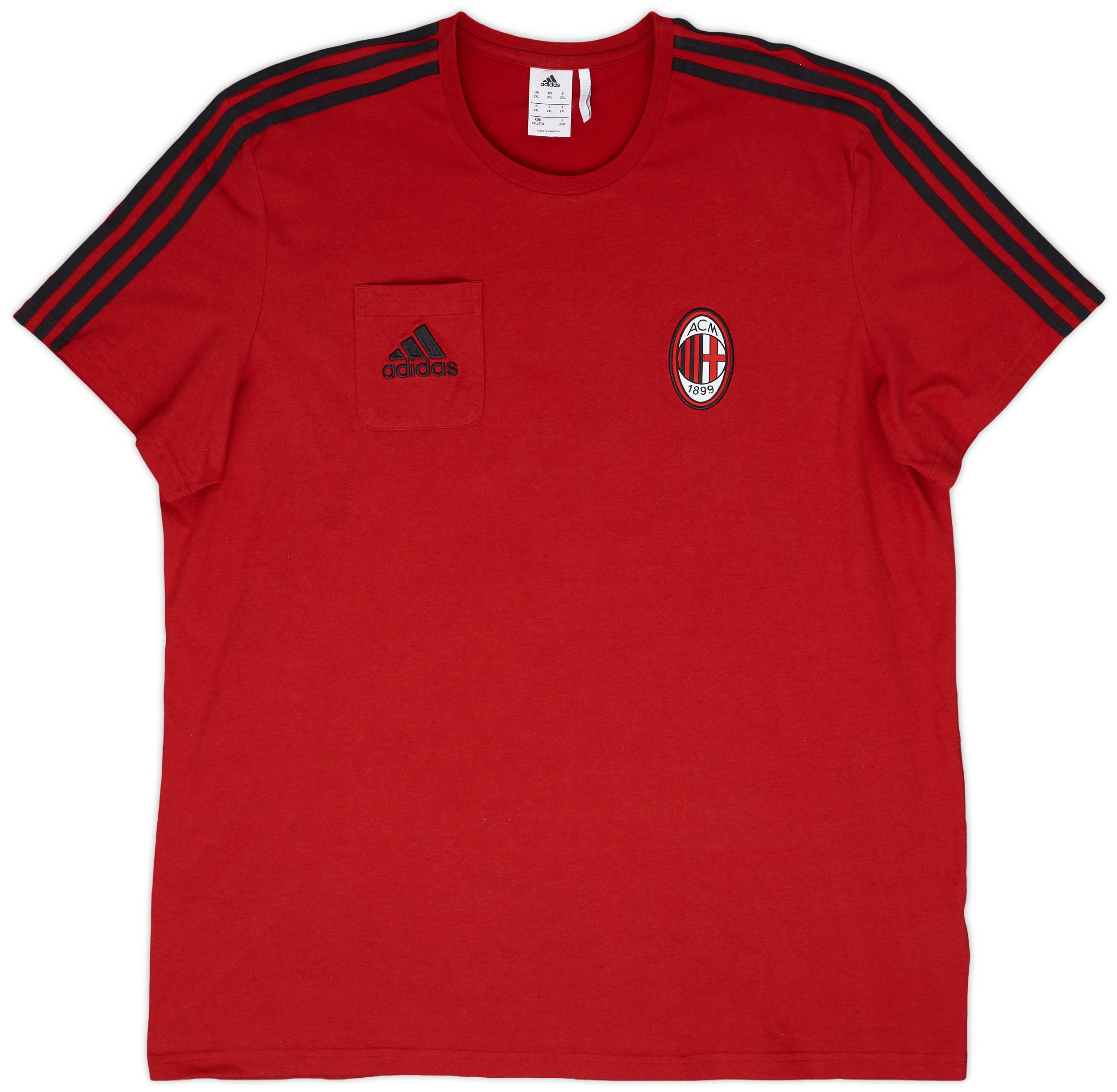 2017-18 AC Milan adidas Training Shirt - 9/10 - (XXL)