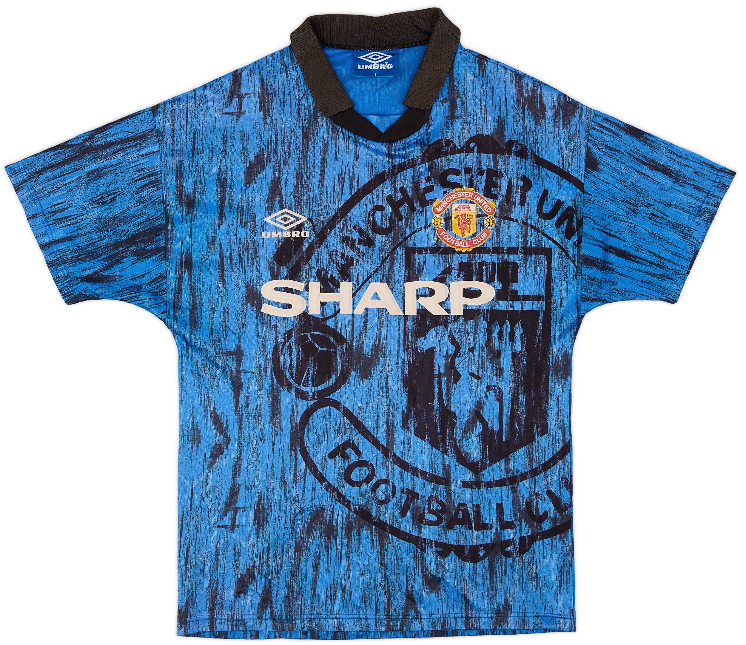 1992-93 Manchester United Away Shirt - 7/10 - (S)