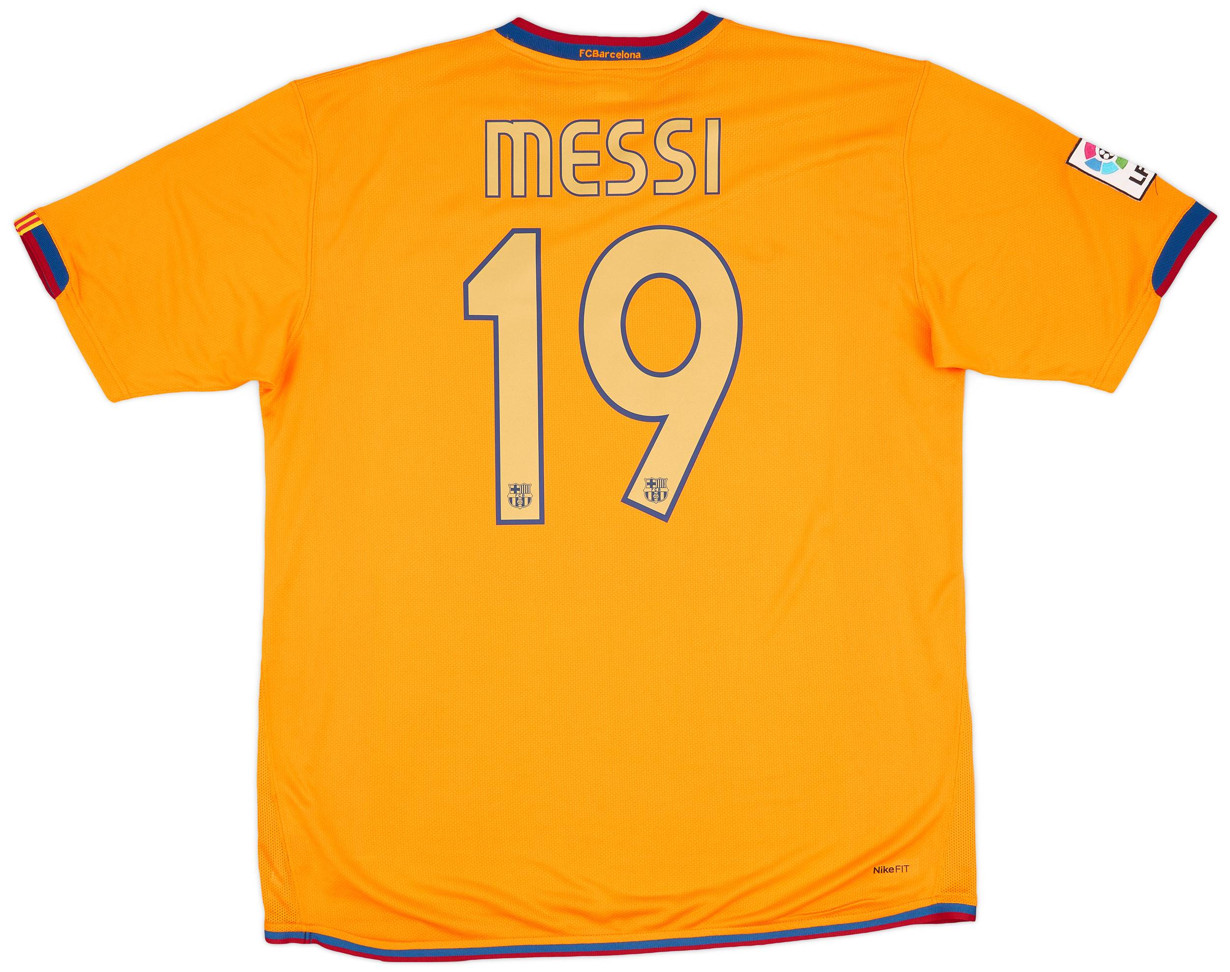 2006-08 Barcelona Away Shirt Messi #19 - 9/10 - (XL)