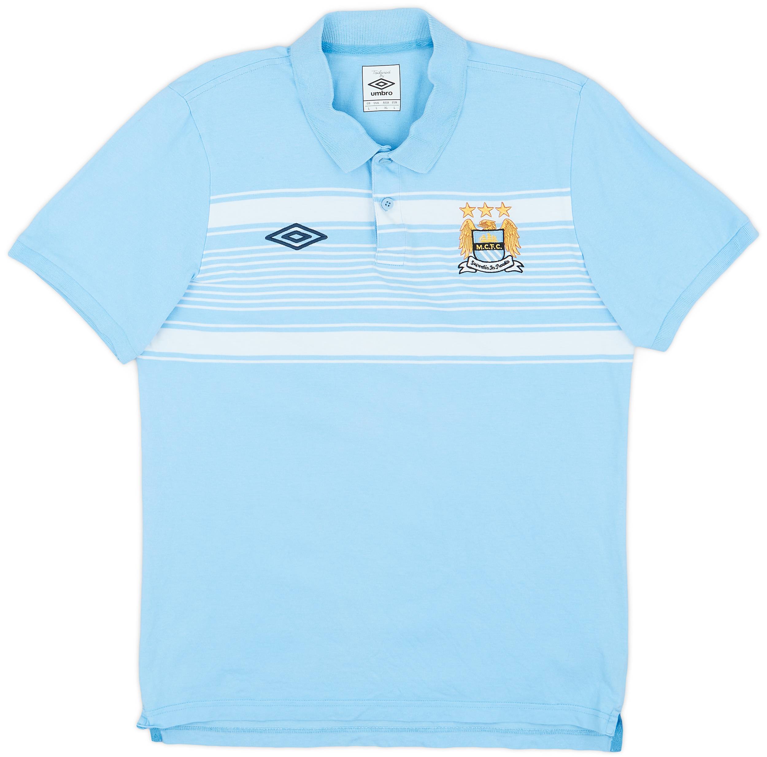 2010-11 Manchester City Umbro Polo Shirt - 5/10 - (L)
