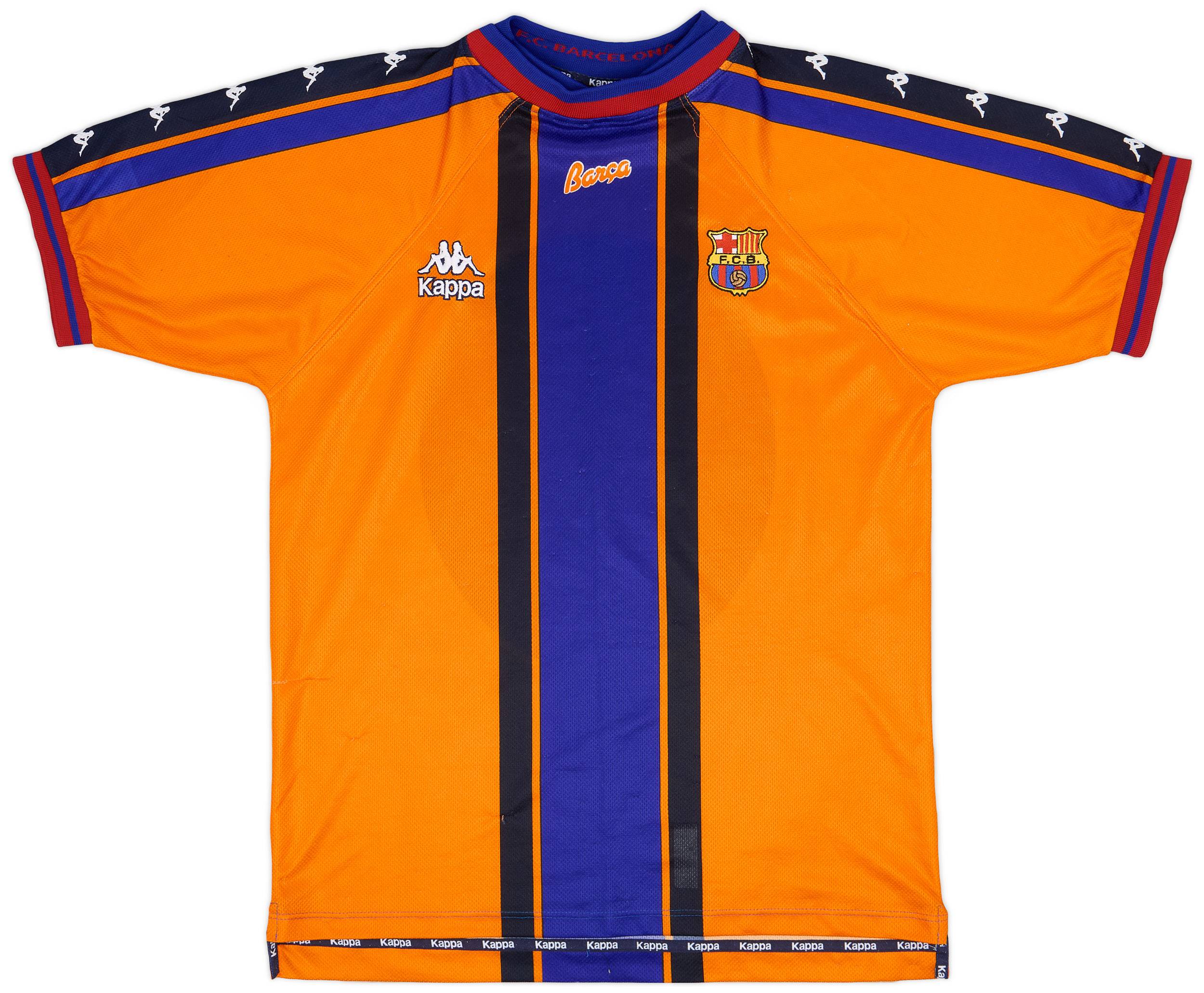 1997-98 Barcelona Away Shirt - 8/10 - (XL)