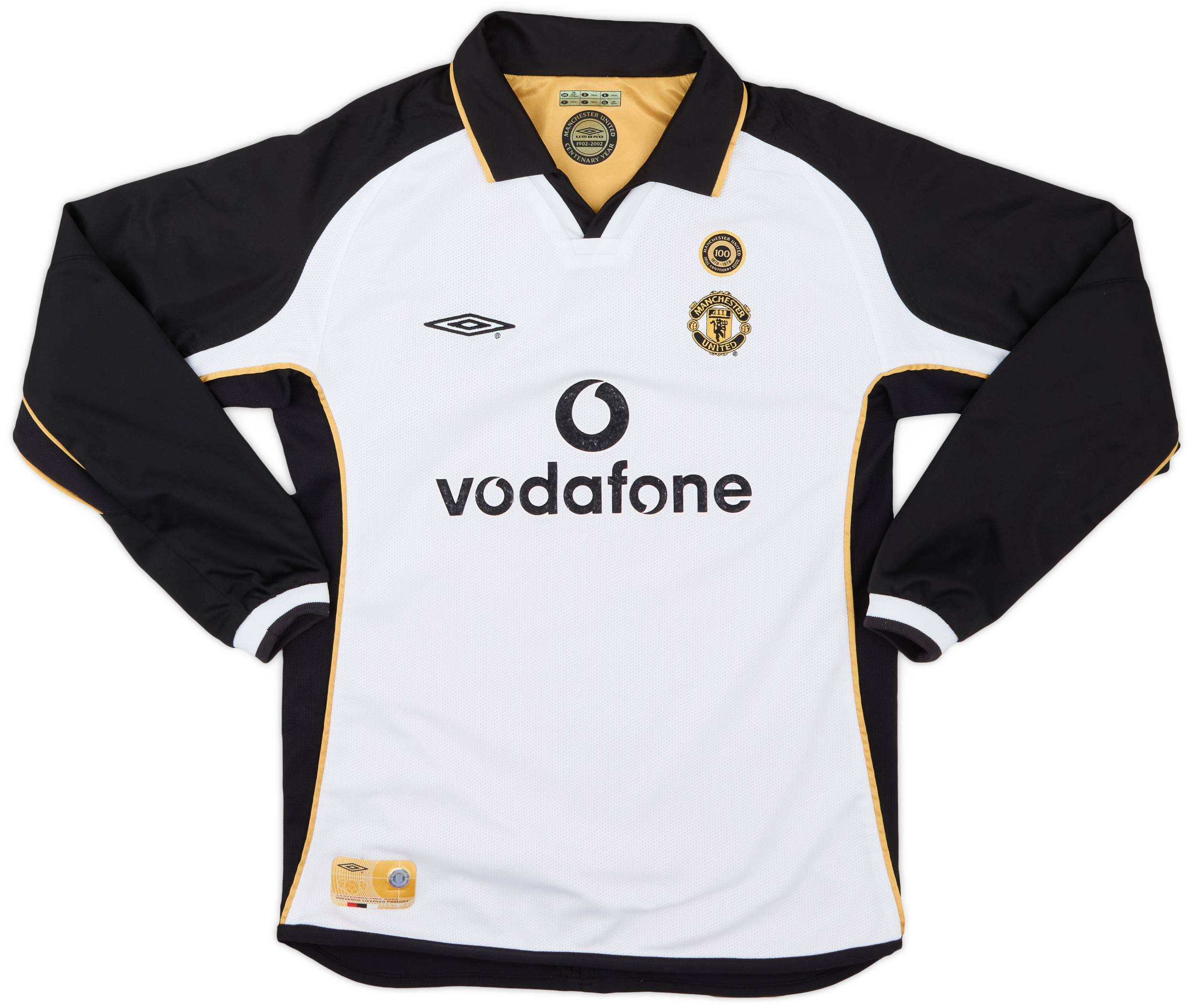 Manchester united kit 2001 on sale