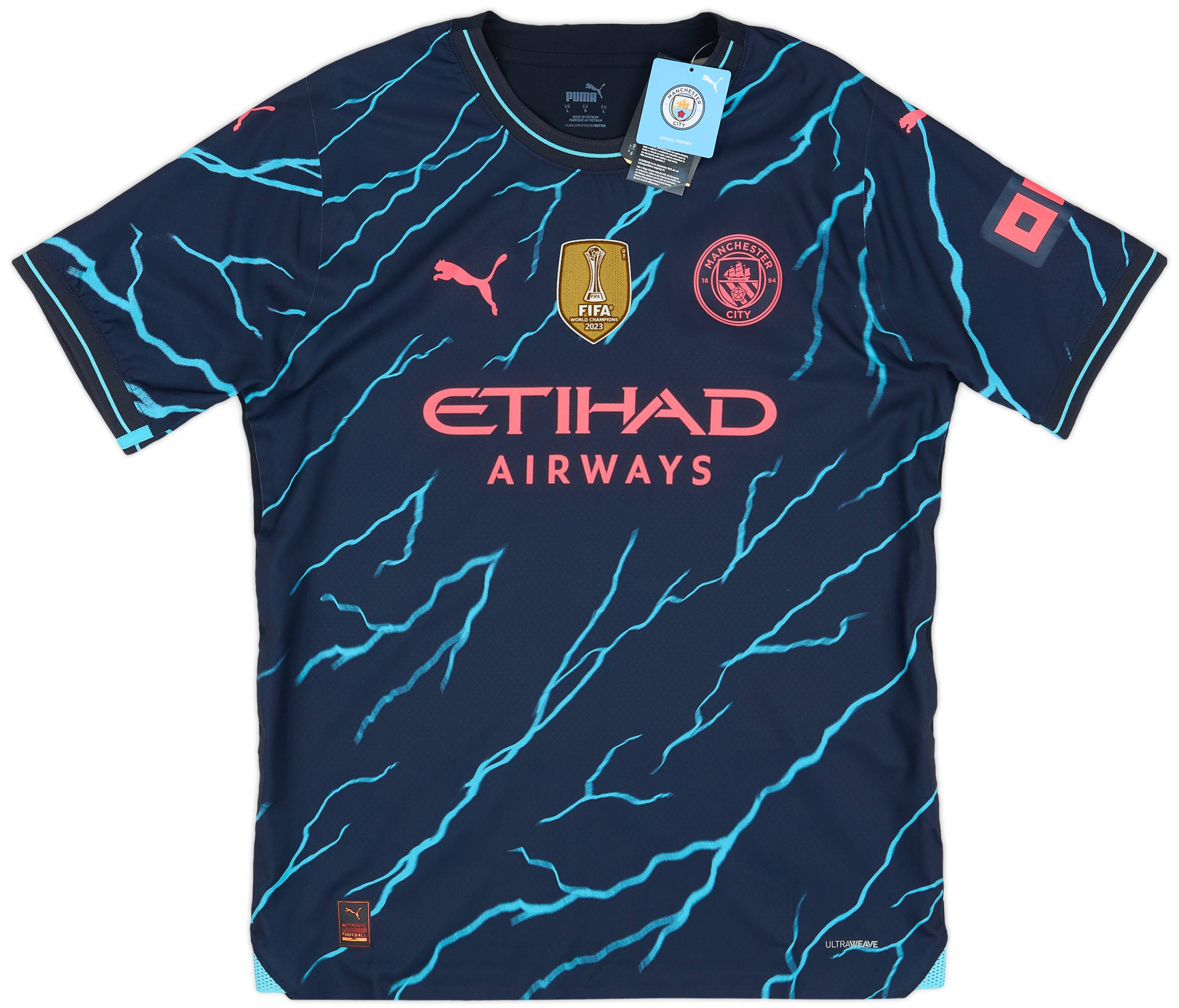 2023-24 Manchester City Player Issue Third European Shirt Haaland #9
