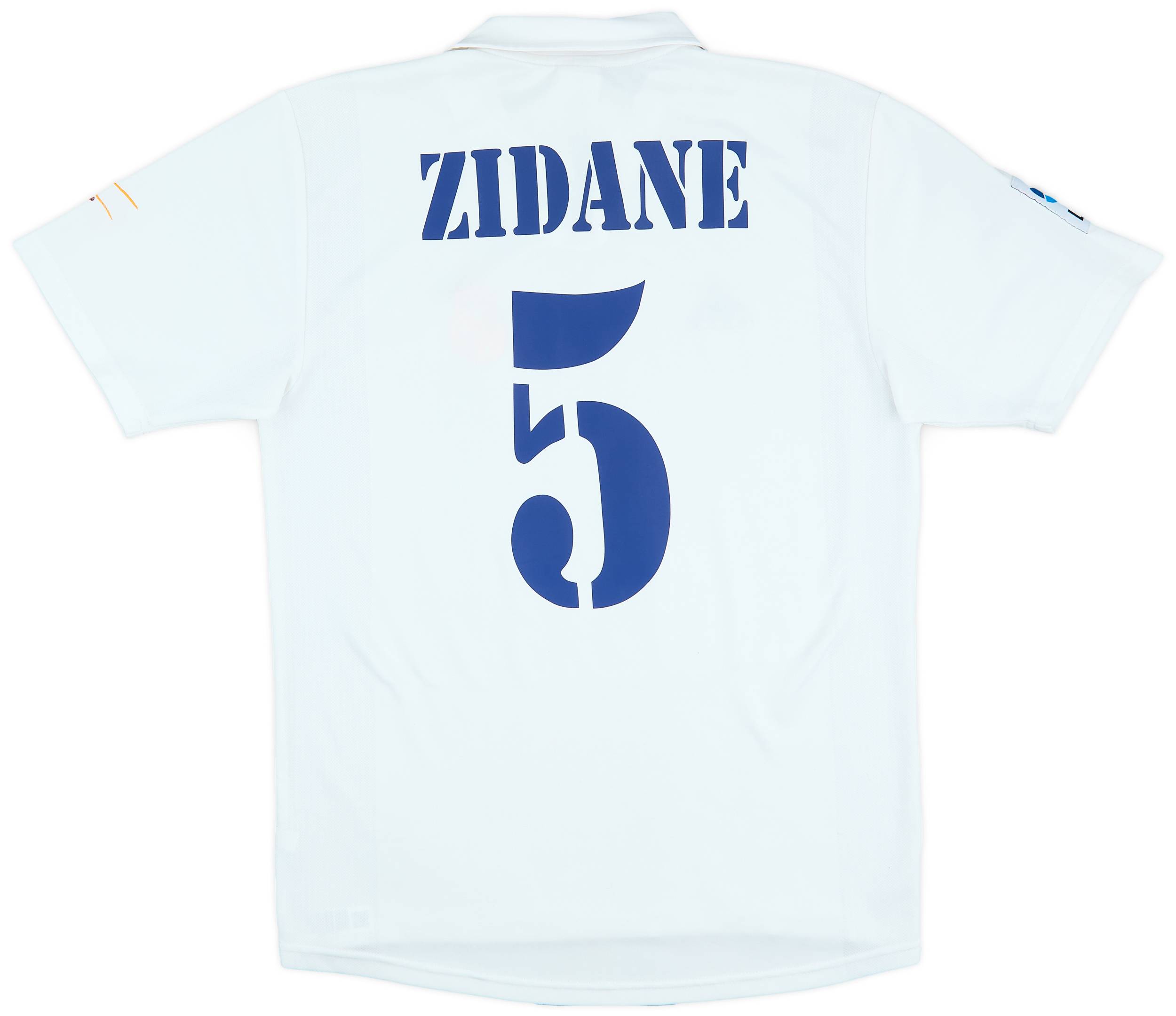 2001 Real Madrid Home Shirt Zidane #5 - 5/10 - (S)